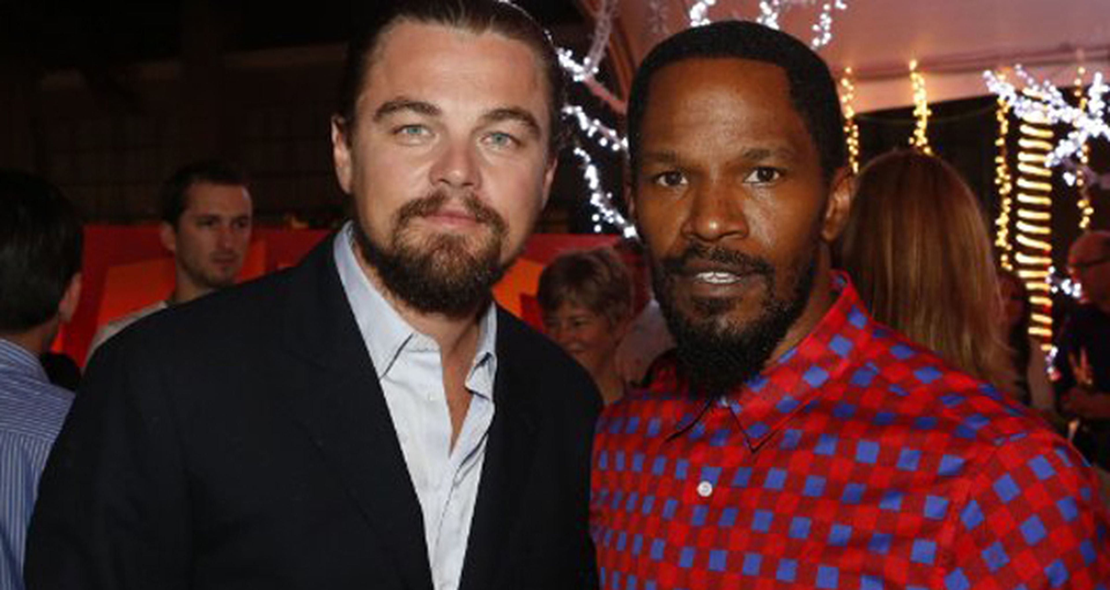 Leo DiCaprio y Jamie Foxx, juntos de nuevo tras Django