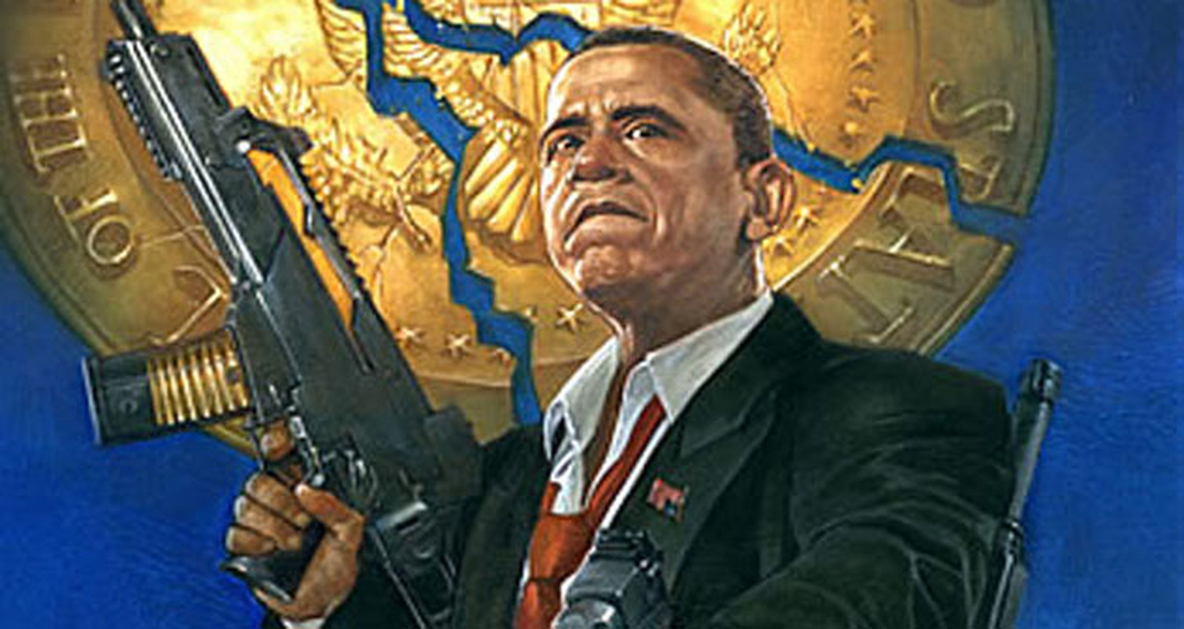 Obama, portada de un cómic de Zombies