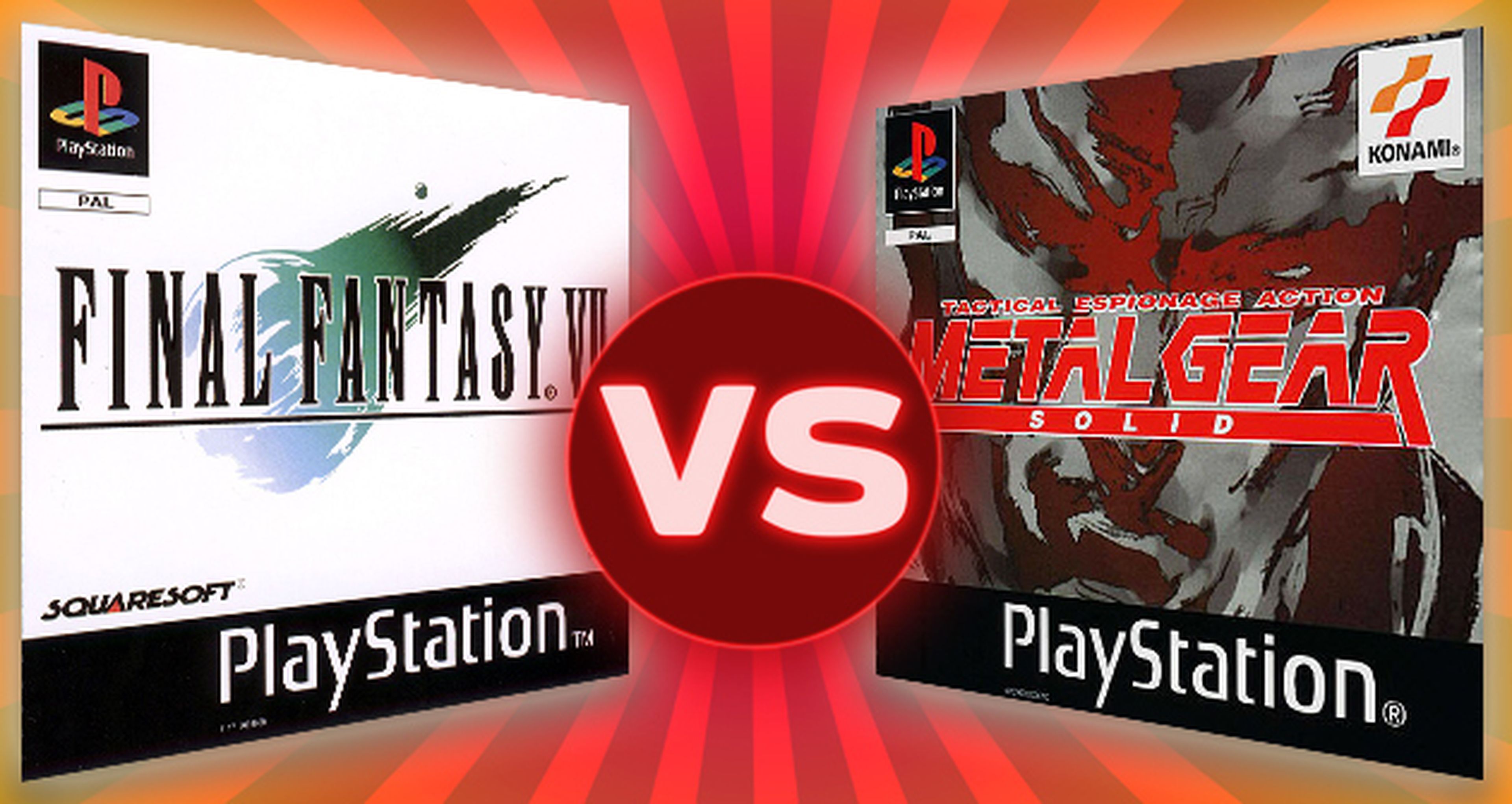 Final Fantasy VII y Metal Gear Solid enfrentados