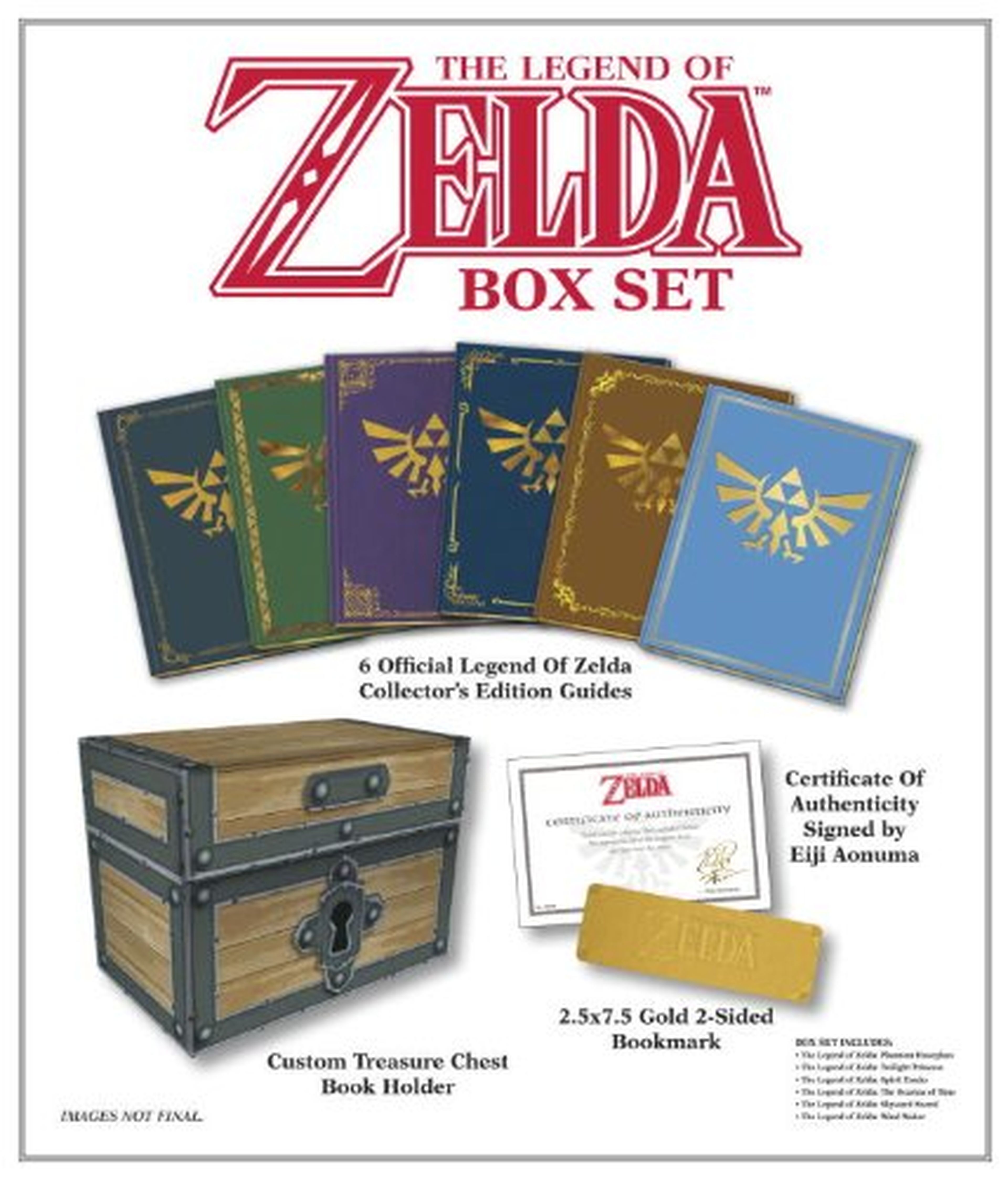 Todas las guías para Zelda, en un cofre de coleccionista