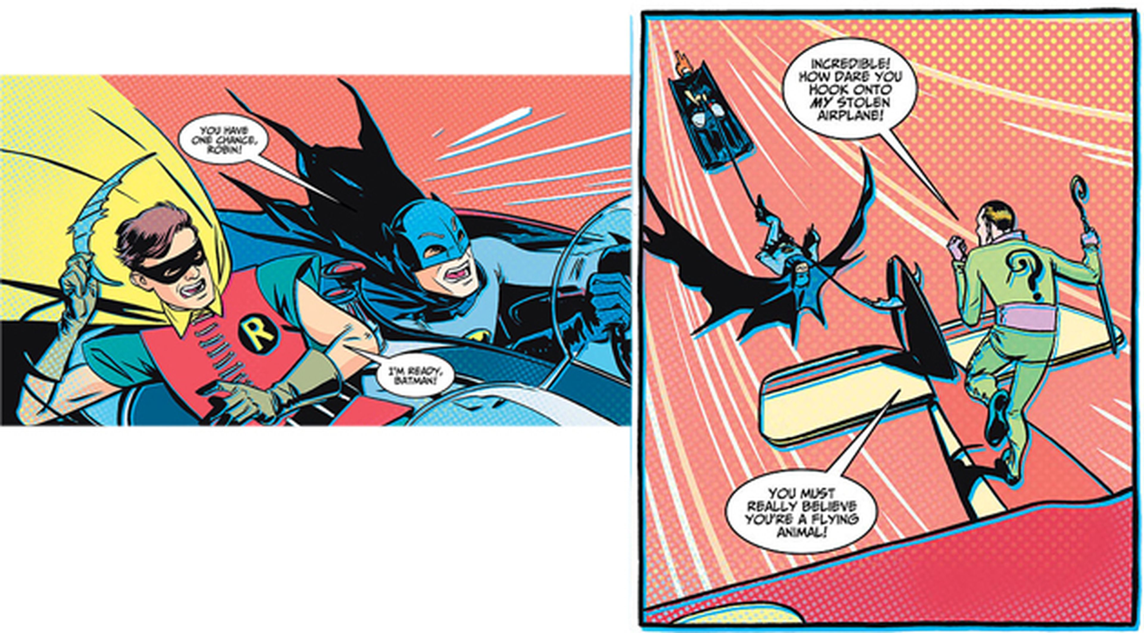 EEUU: Así es Batman' 66, el cómic de la serie de TV