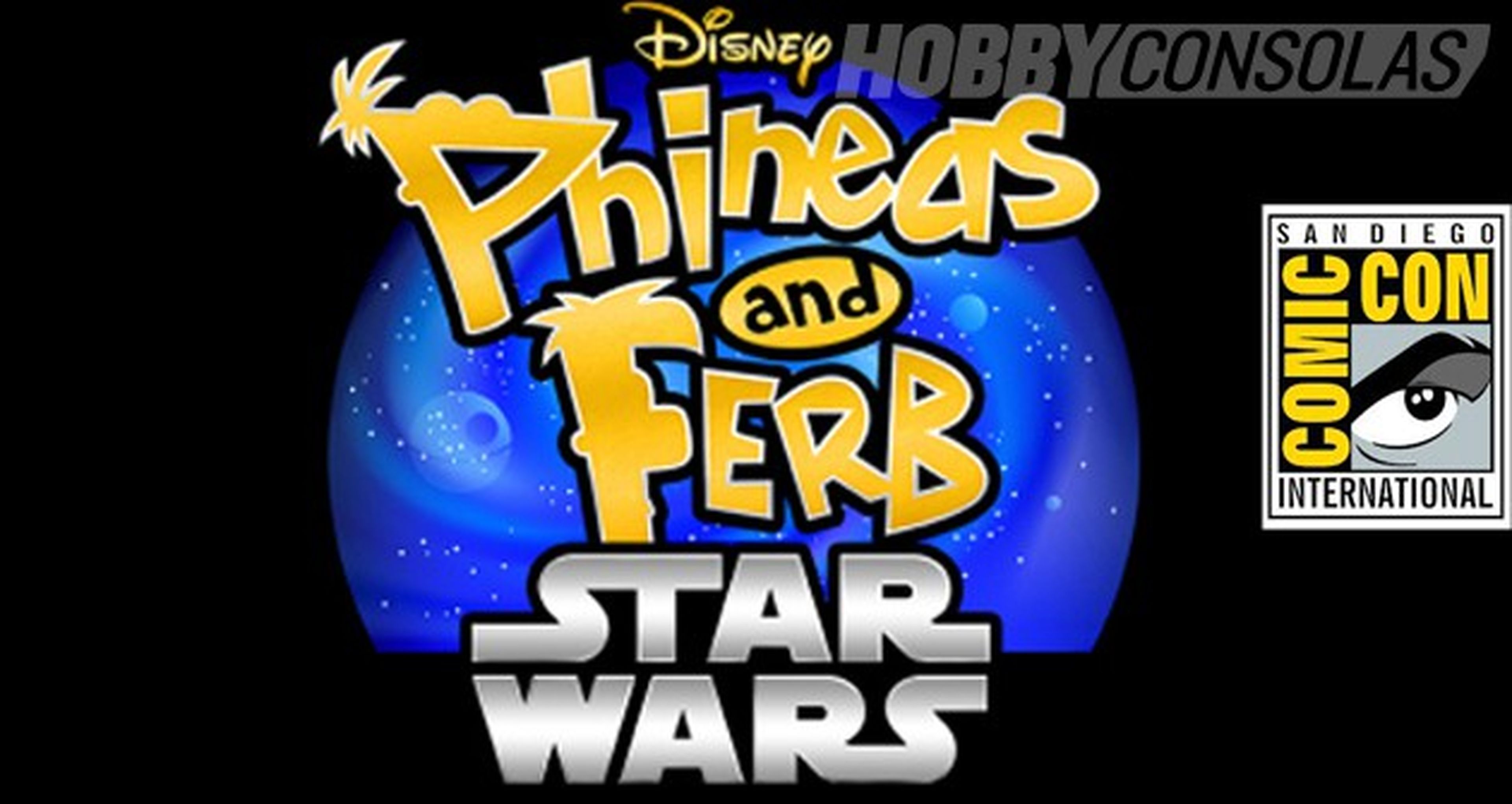 SDCC&#039;13: Disney hará Phineas y Ferb:Star Wars