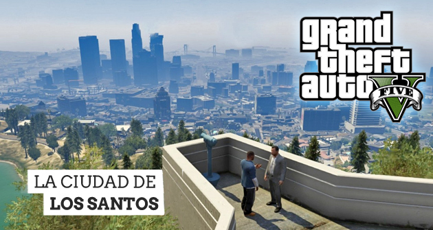 Los Santos en la vida real (Los Angeles) GTA 5 