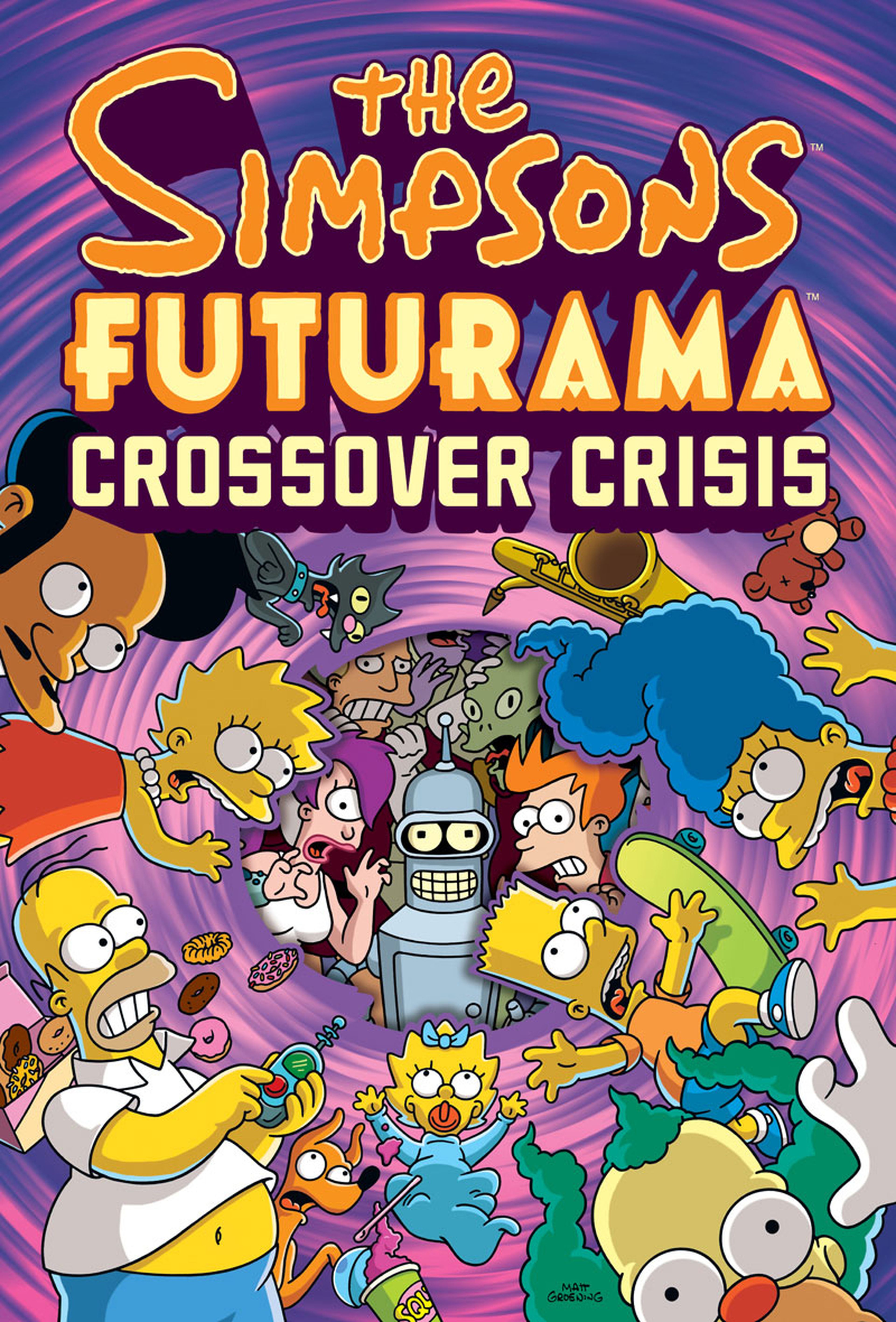 Los Simpson y Futurama tendrán otro crossover