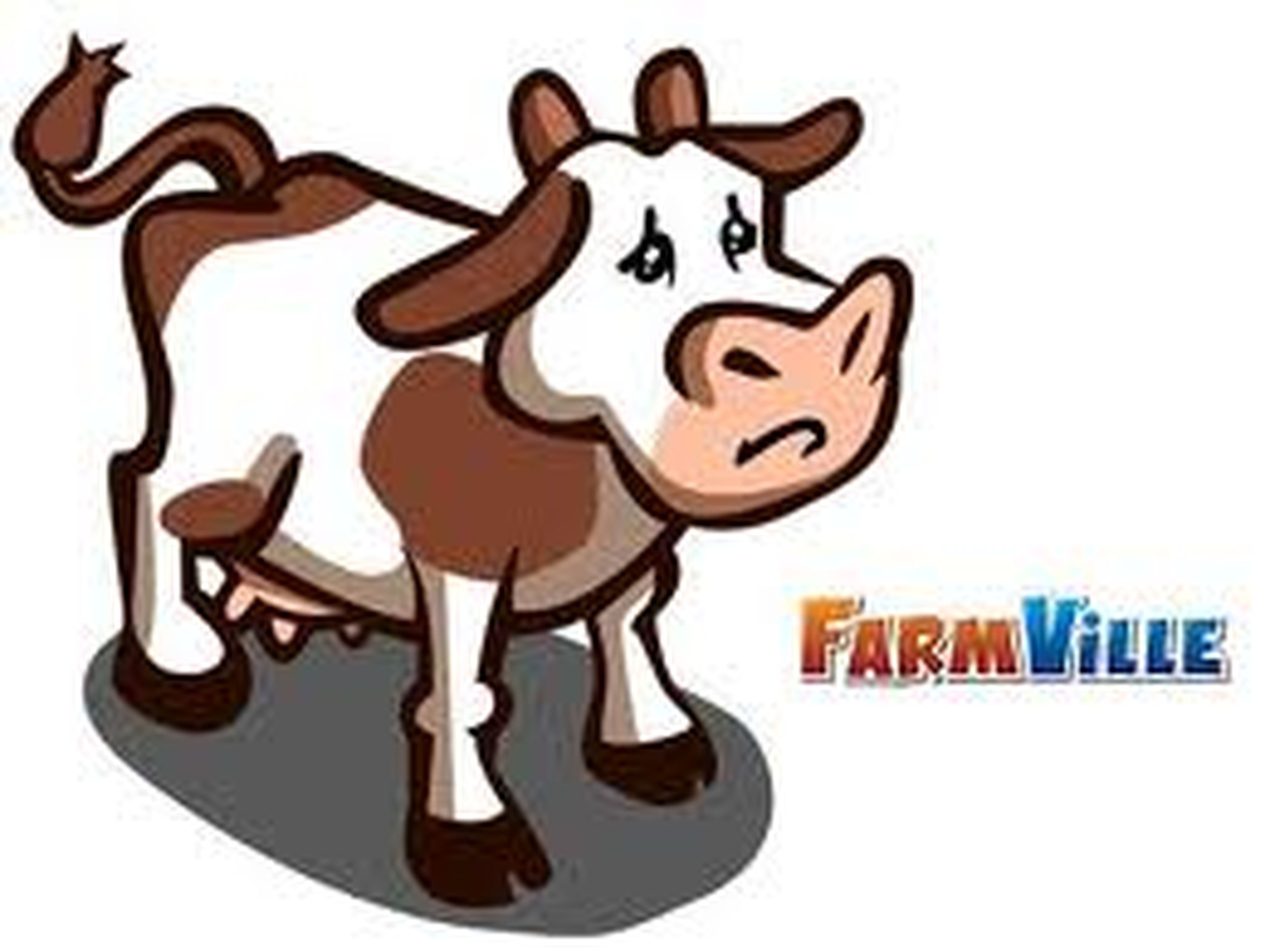 La vaca de FarmVille, en estado de coma
