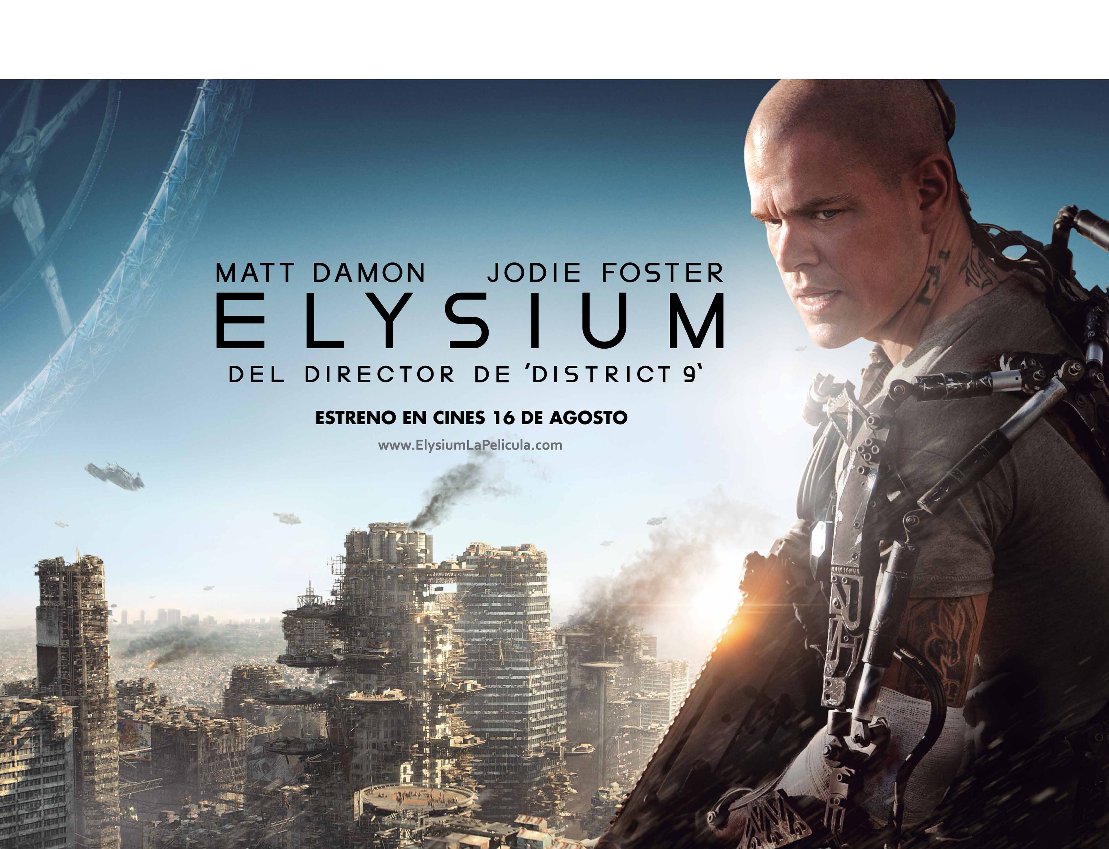 Concurso: Elysium (Estreno en cines el 16 de agosto)