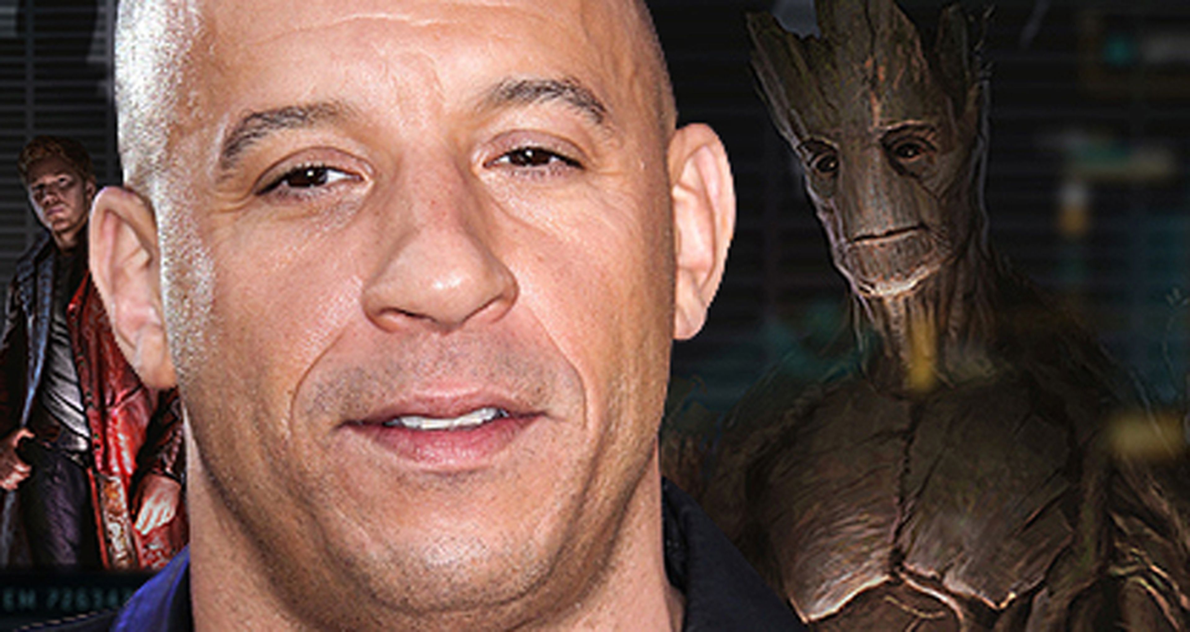 Vin Diesel podría ser Groot en Guardianes de la Galaxia