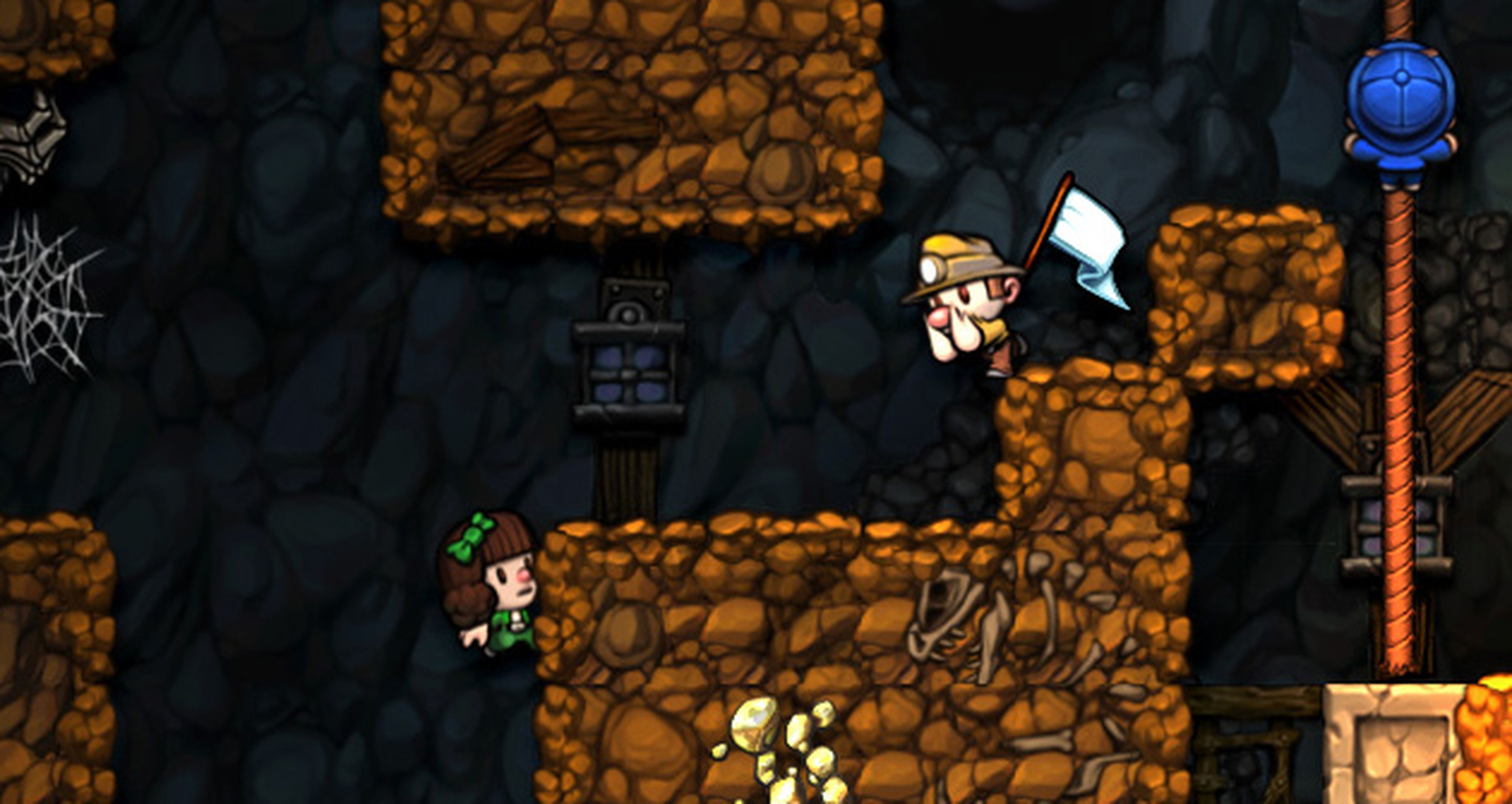Spelunky explorará las cuevas de PS3 y Vita