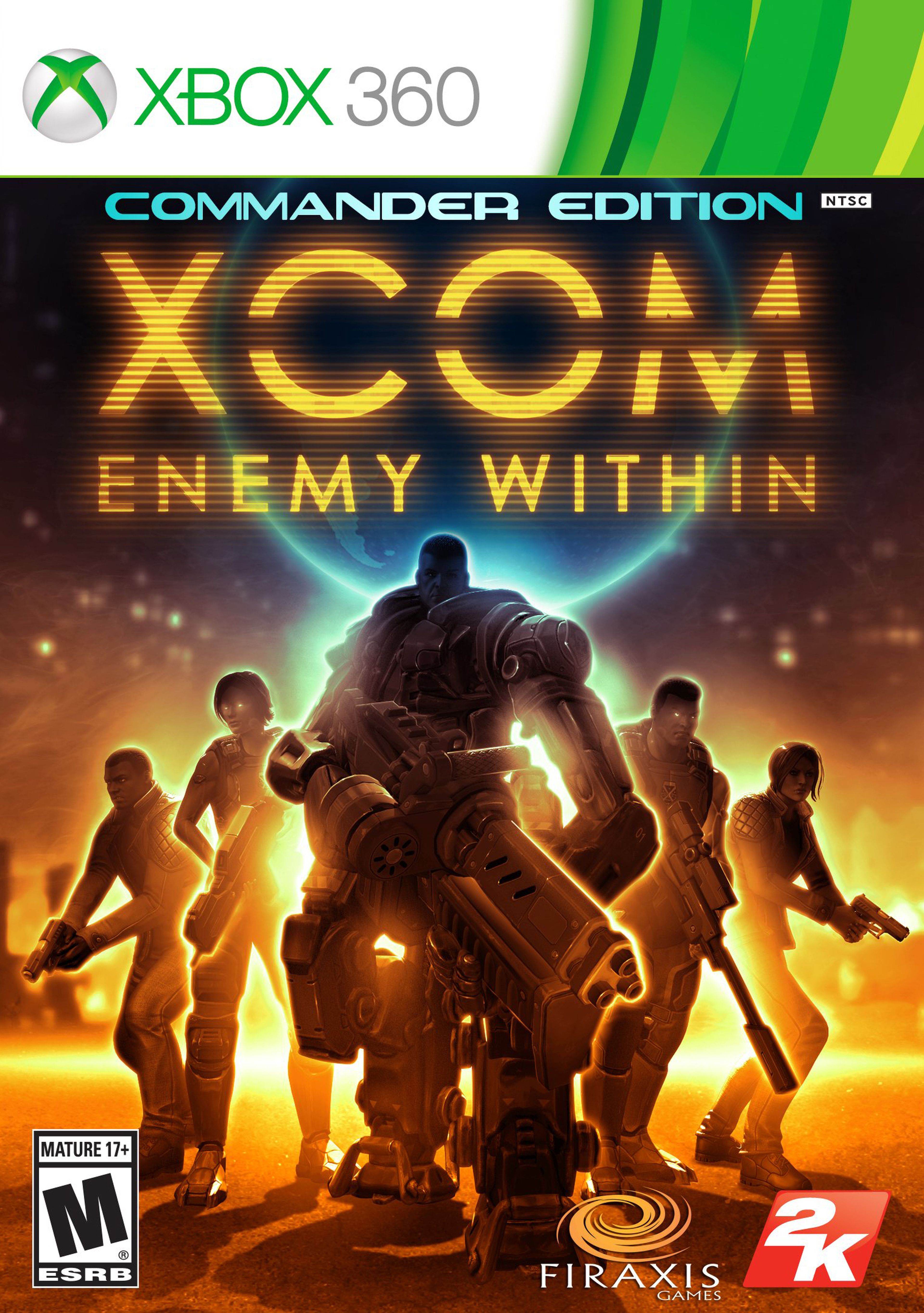 Así es la portada EEUU de XCOM Enemy Within