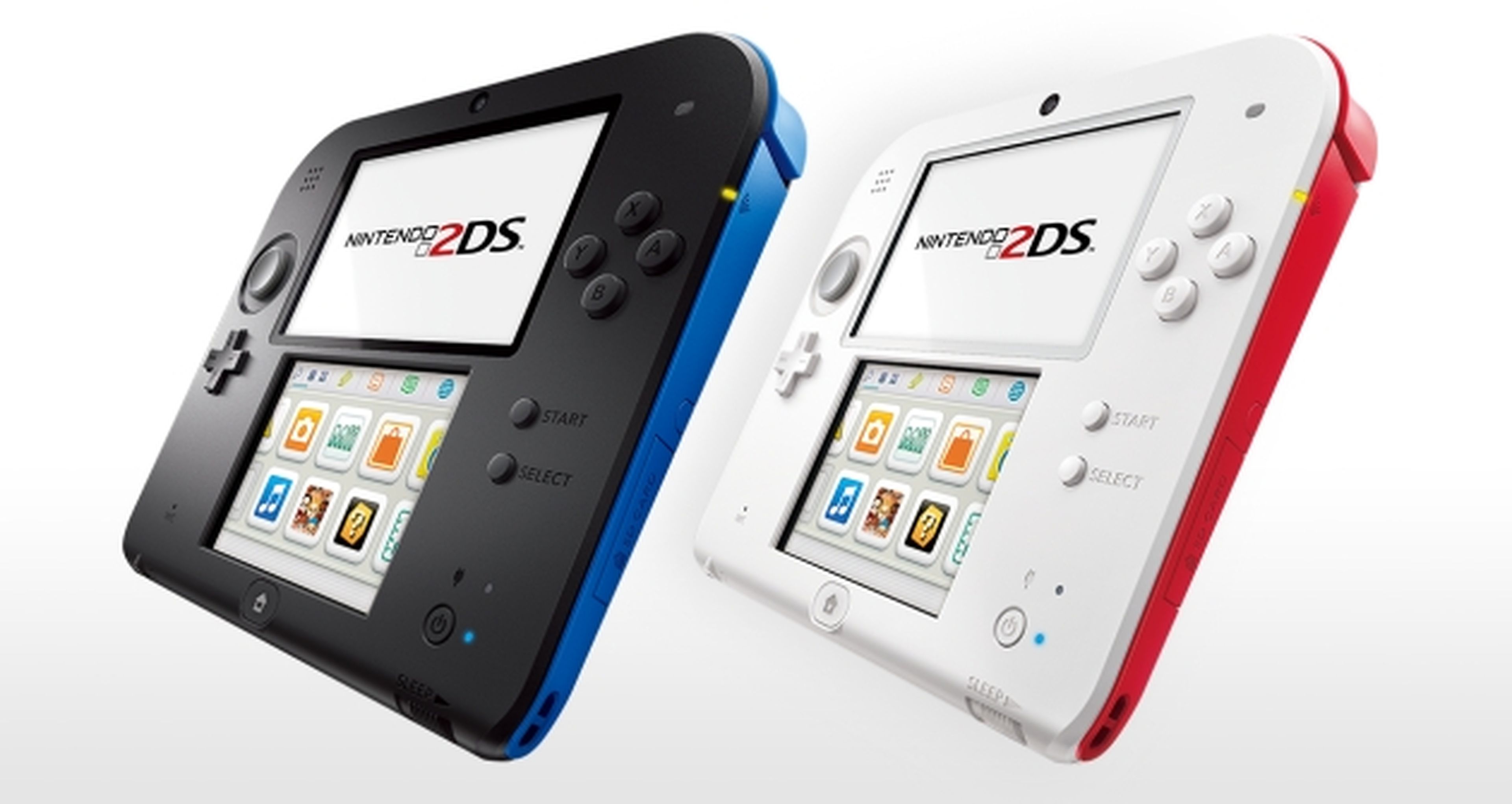 Nintendo 2DS sólo tiene una pantalla