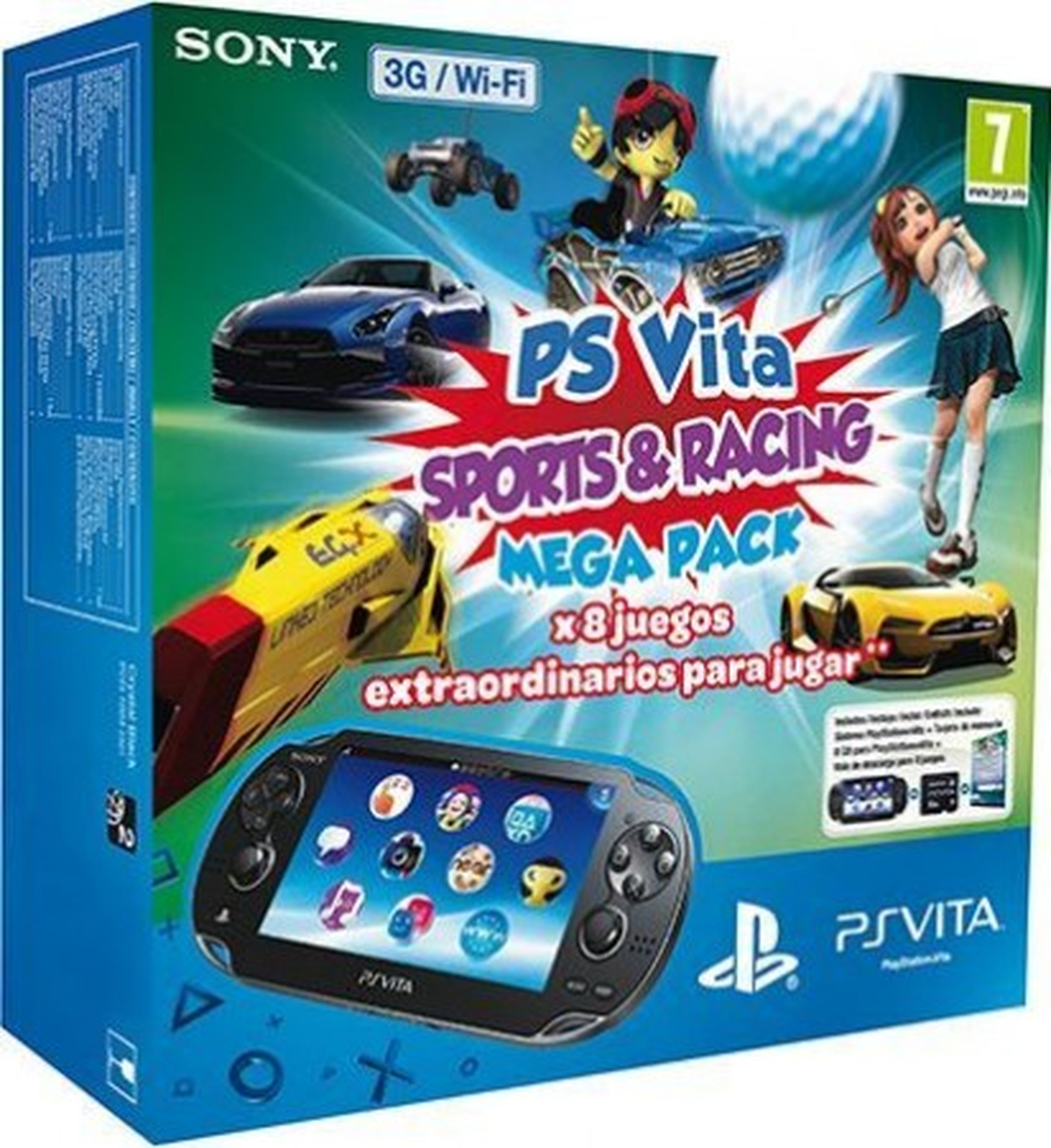 Nuevo pack de PS Vita con 8 juegos