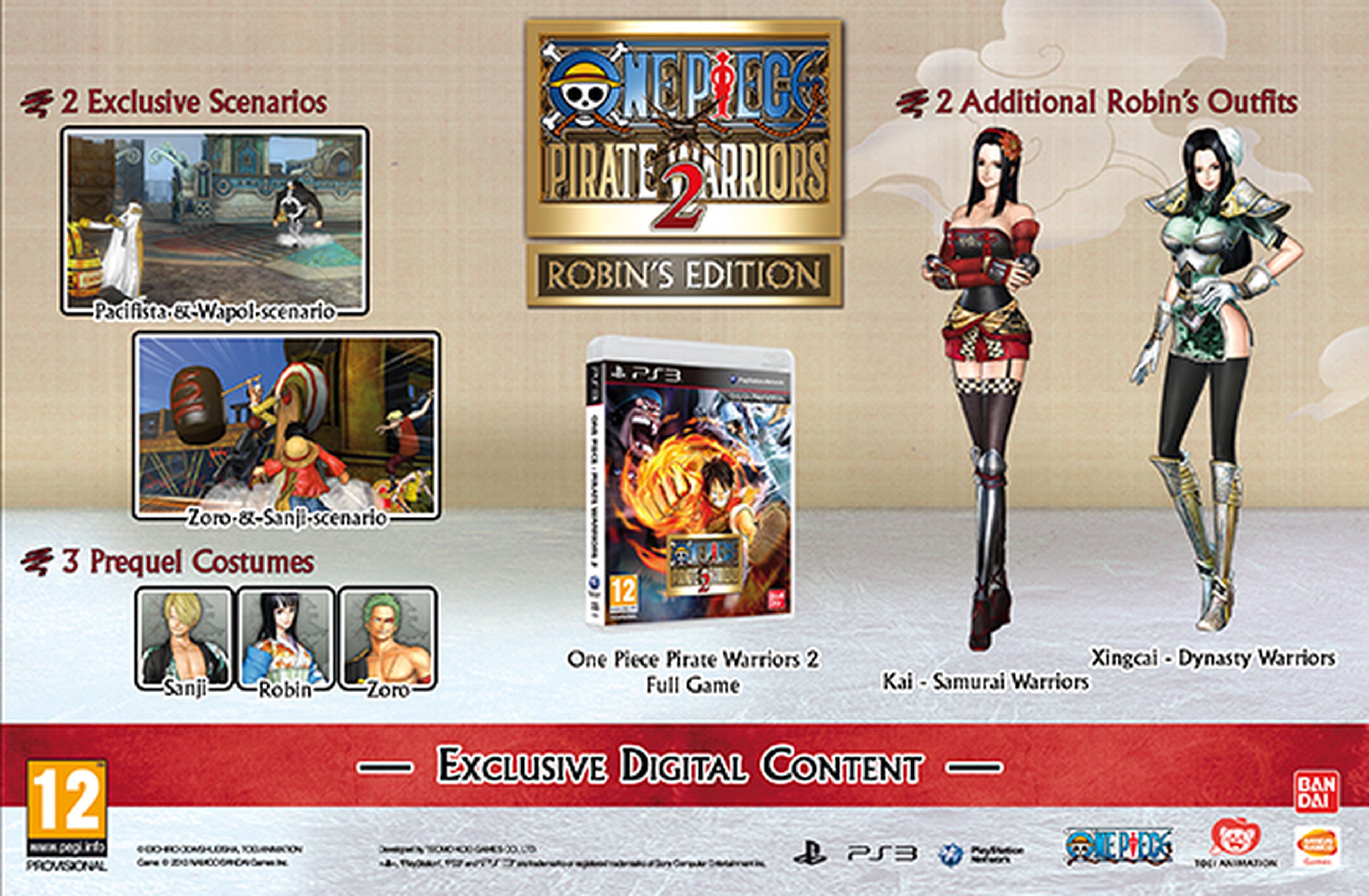 Tráiler de lanzamiendo de One Piece: Pirate Warriors 2