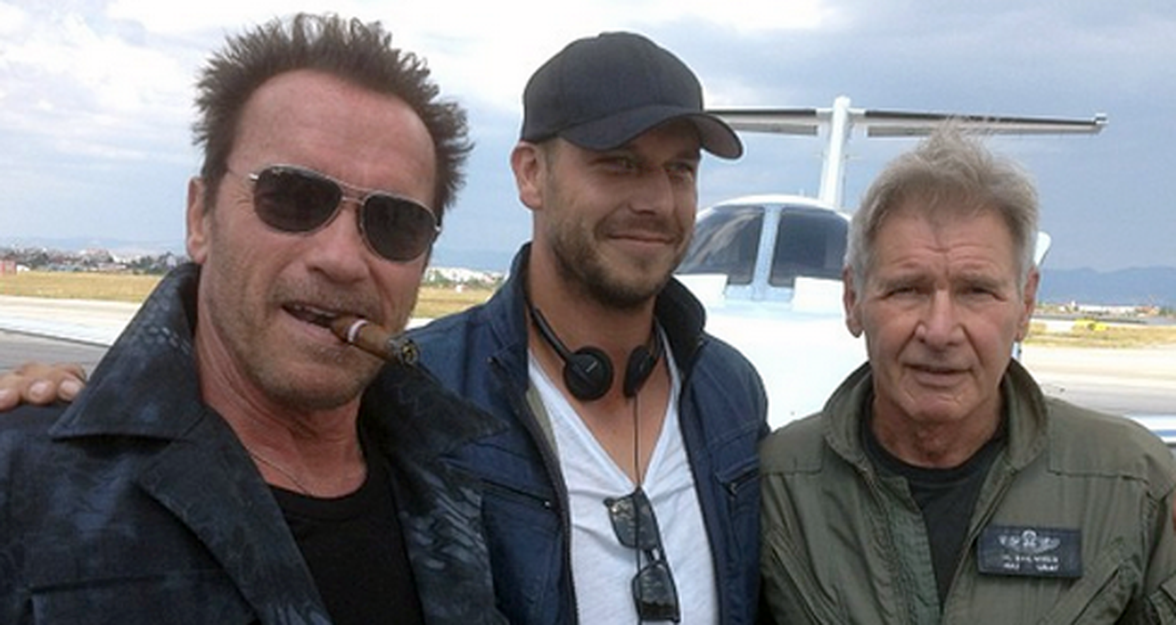 Saludos de Schwarzenegger y Ford desde Bulgaria