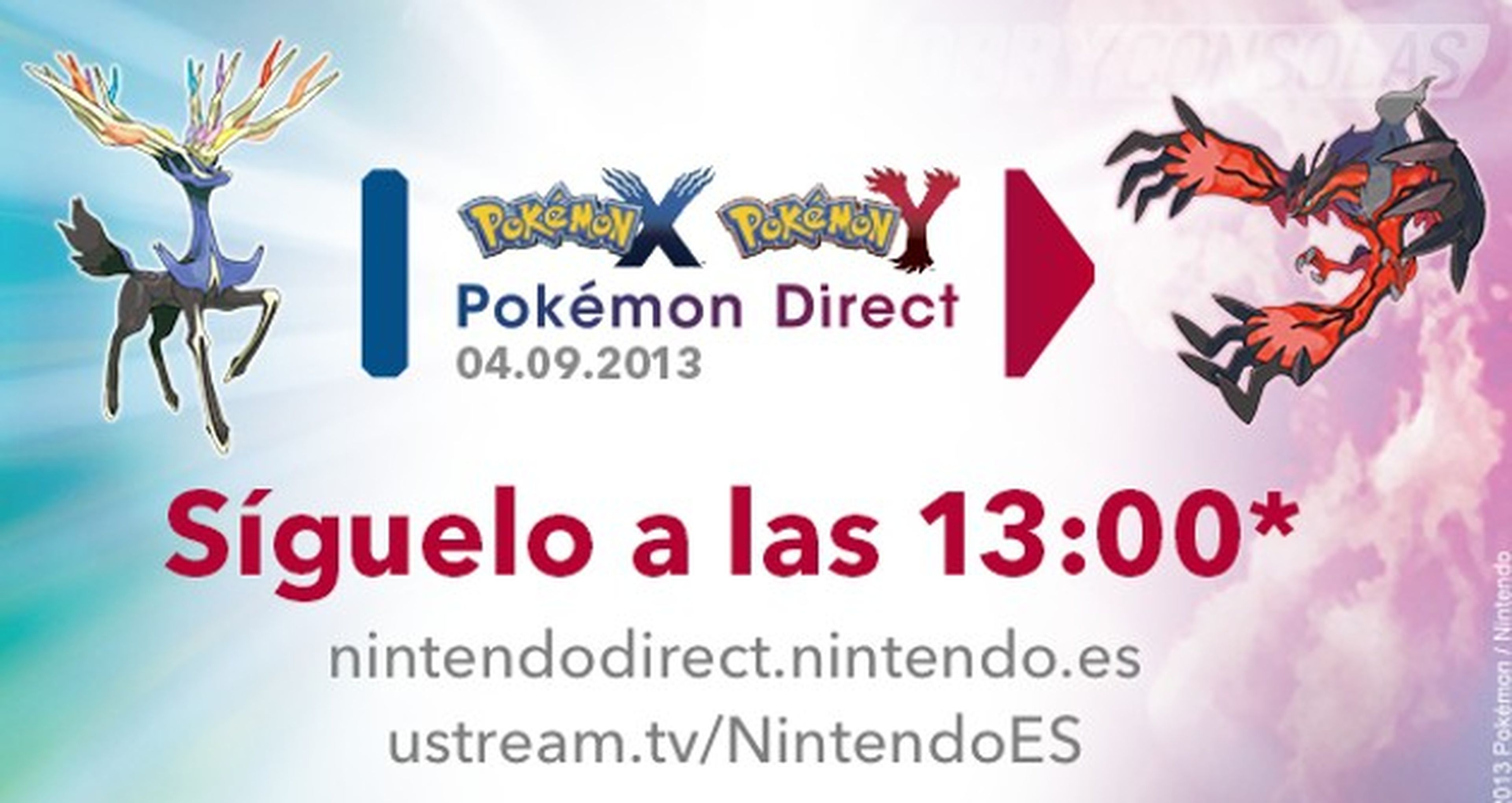 Pokémon Direct hoy a las 13:00
