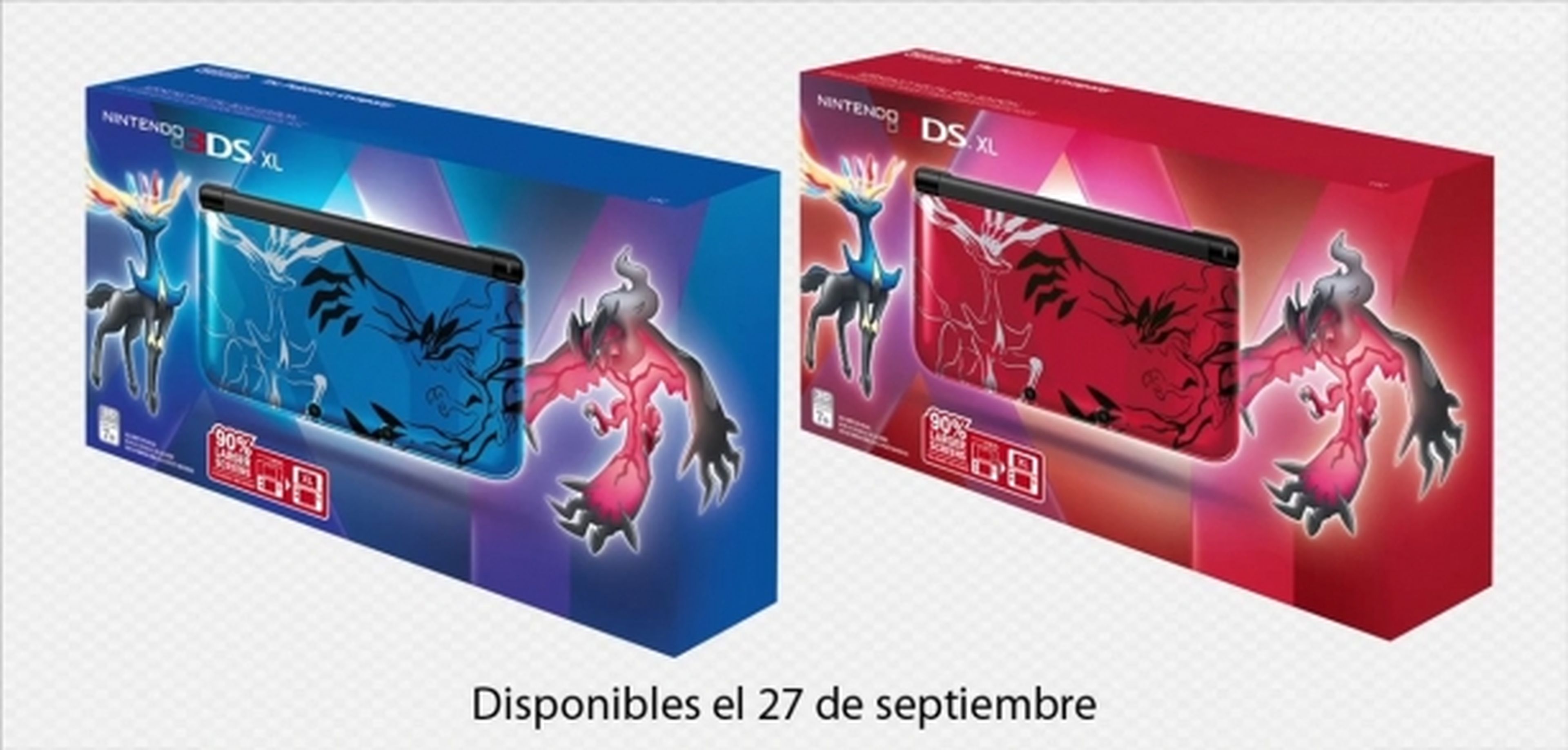 3DS XL Edición Especial Pokémon X e Y el 27 de septiembre