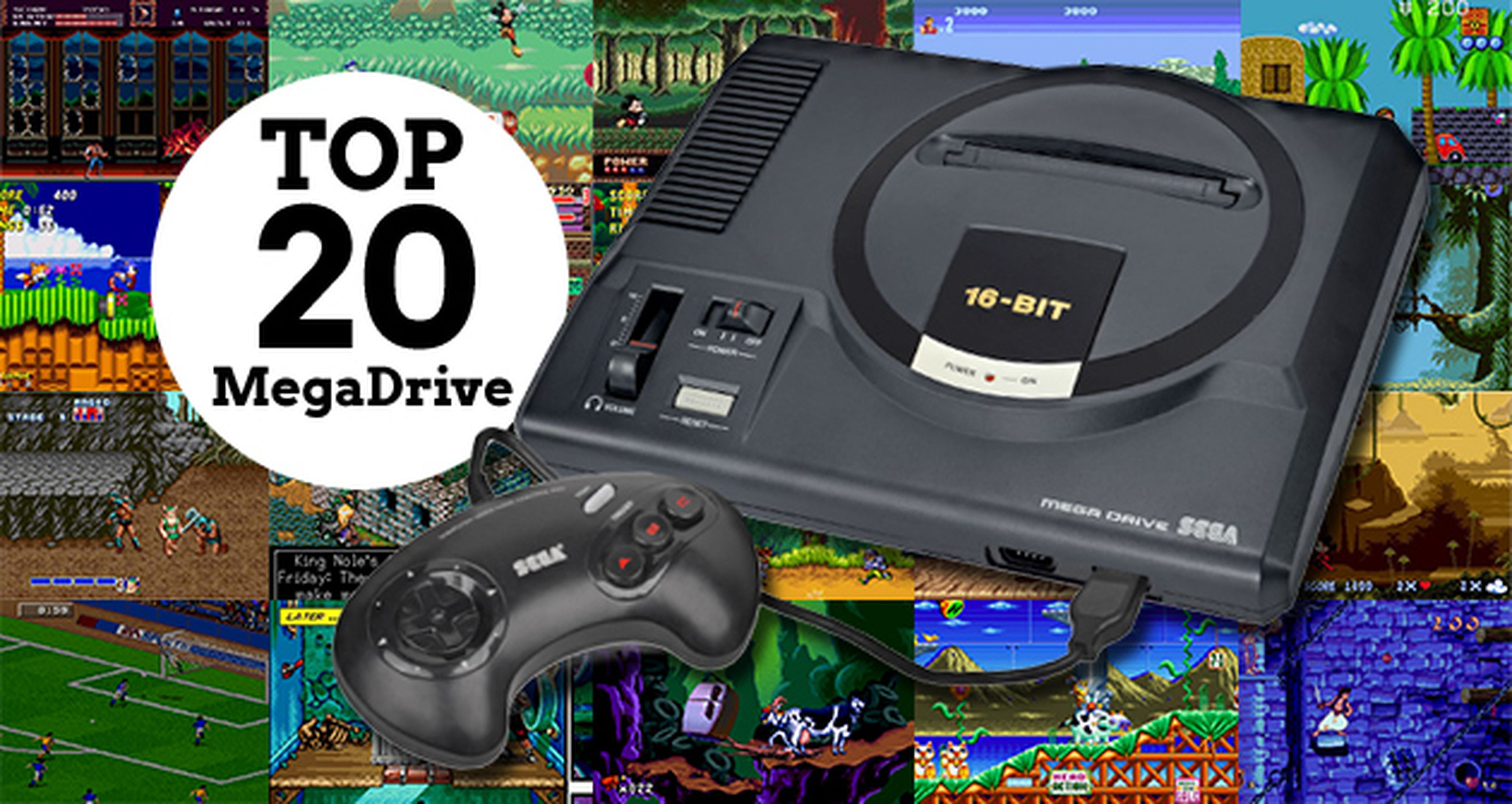 Los 20 mejores juegos de Mega Drive