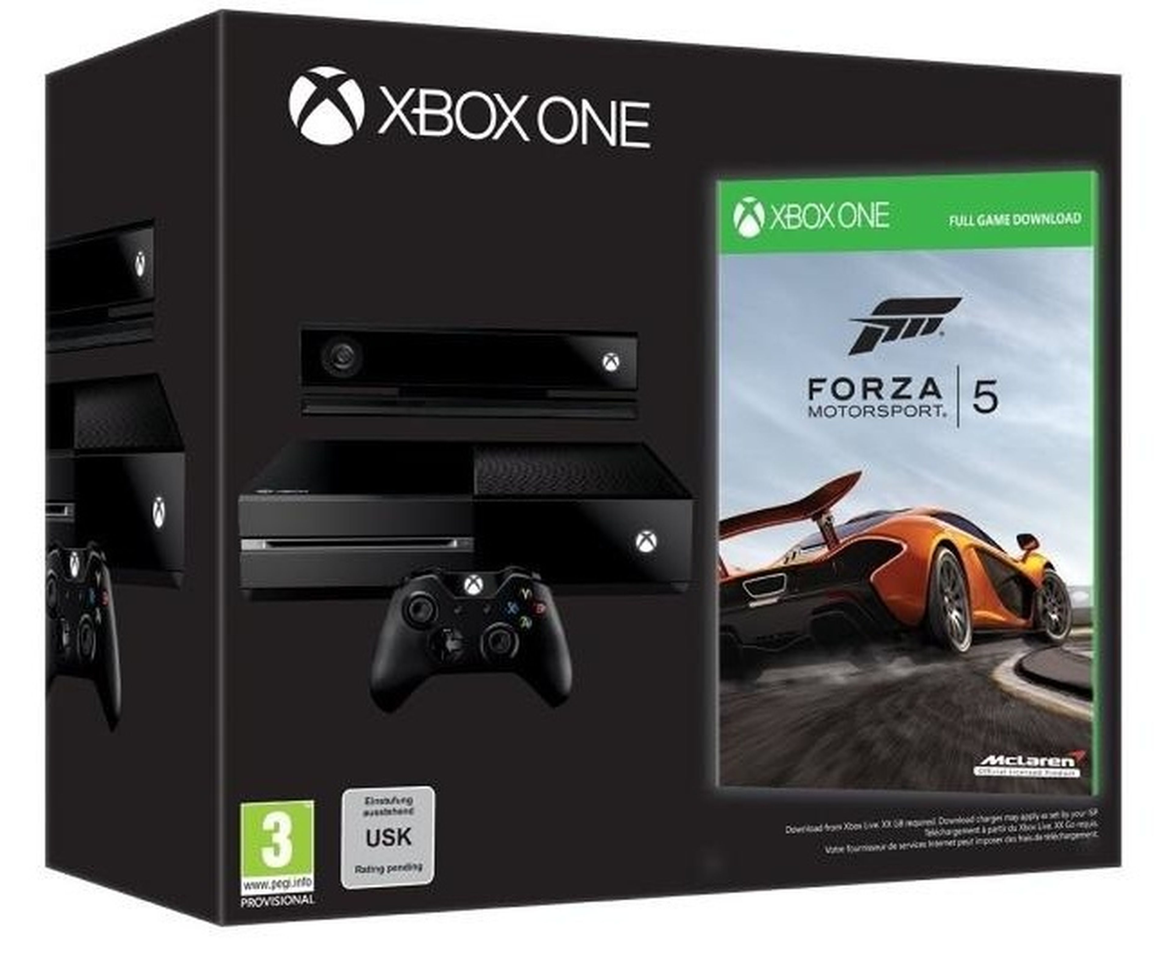 Nuevo pack de Xbox One + Forza 5