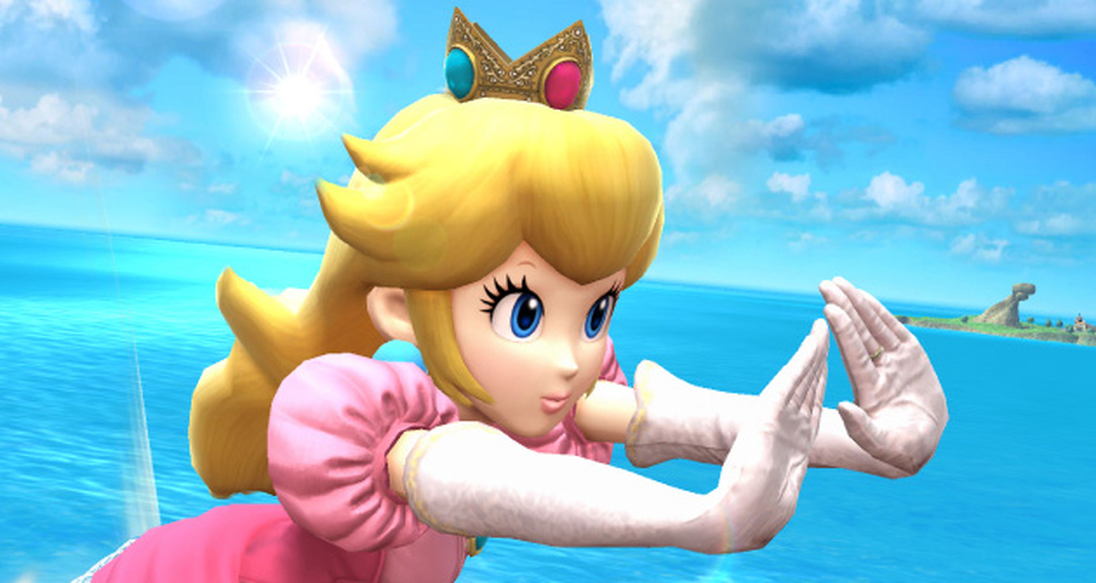 Peach luchará en Super Smash Bros para Wii U y 3DS