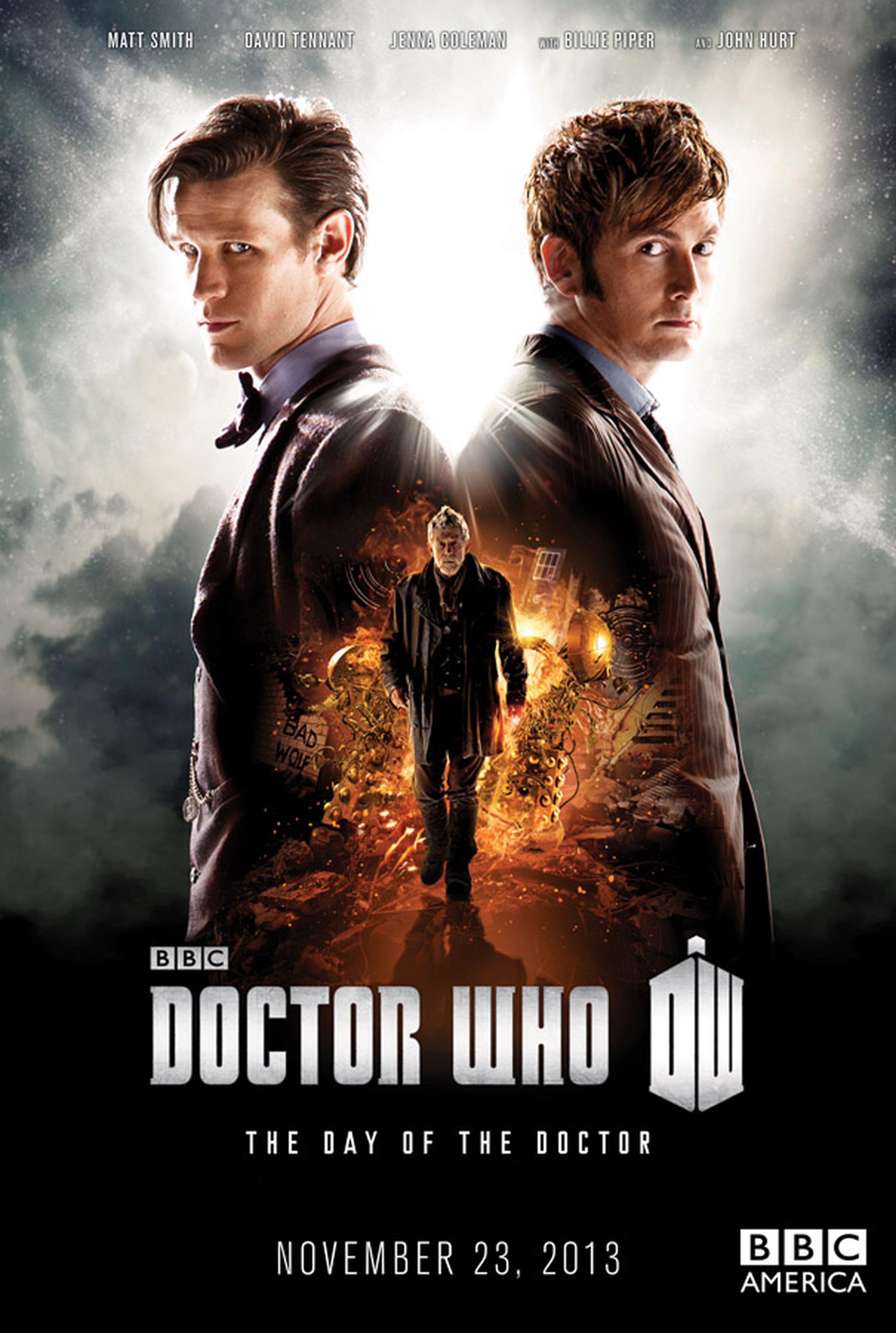 Revelado el póster del 50º aniversario de Doctor Who