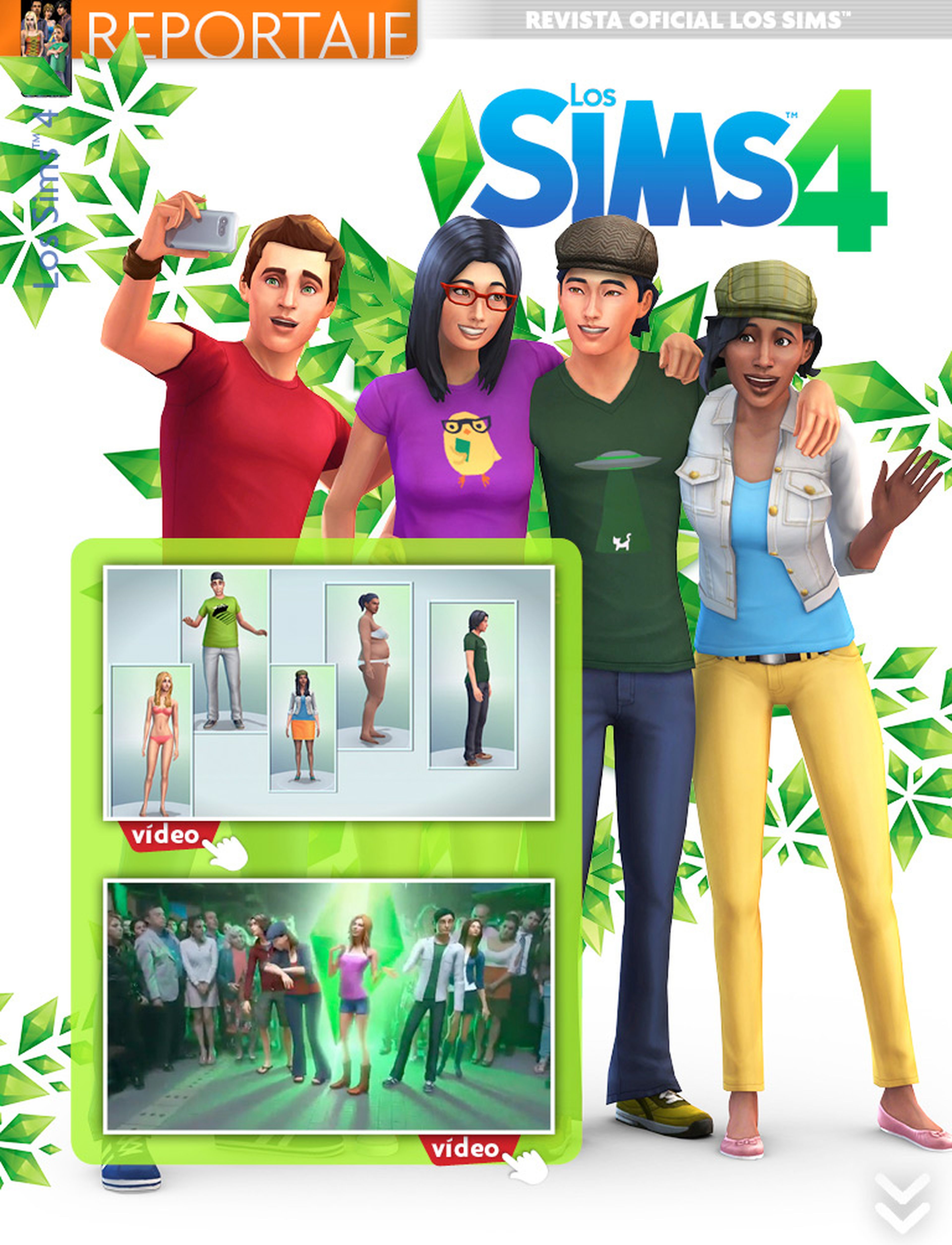 ¡Los Sims 4 llegan a la Revista Oficial!
