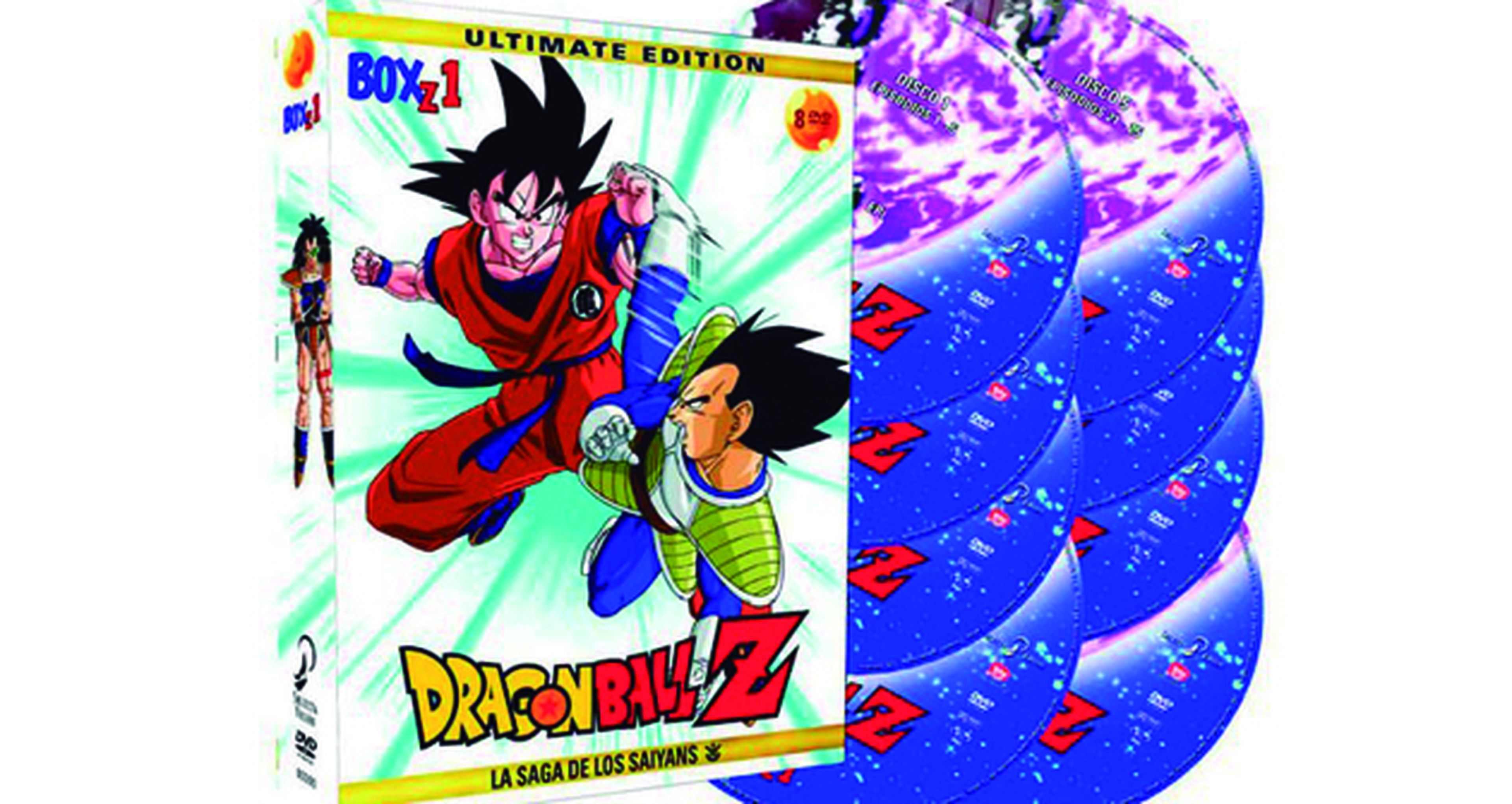 Así es el primer pack de la reedición de Dragon Ball Z