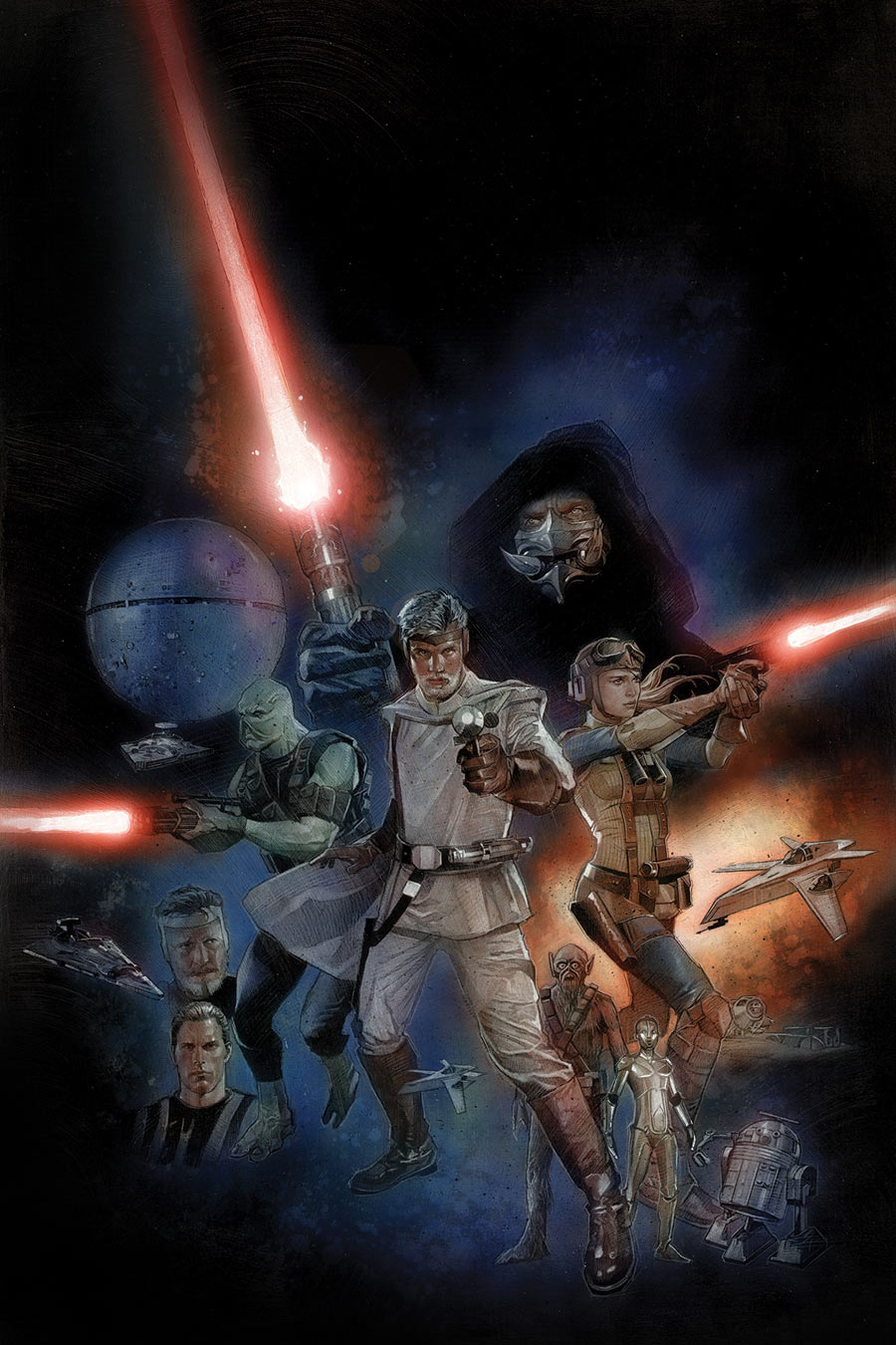 Así es The Star Wars, el cómic del guión original de George Lucas