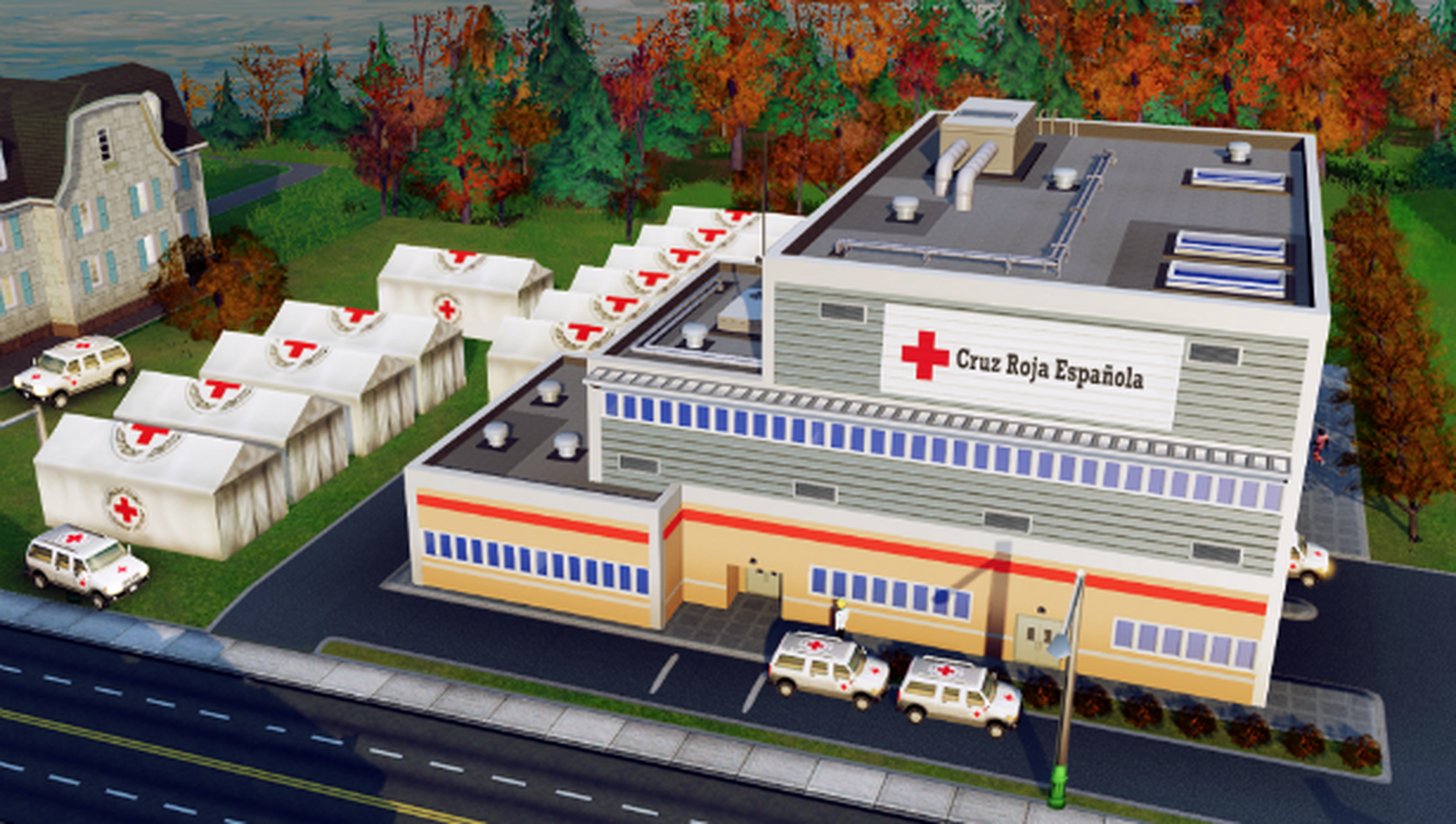 La Cruz Roja en SimCity por una buena causa