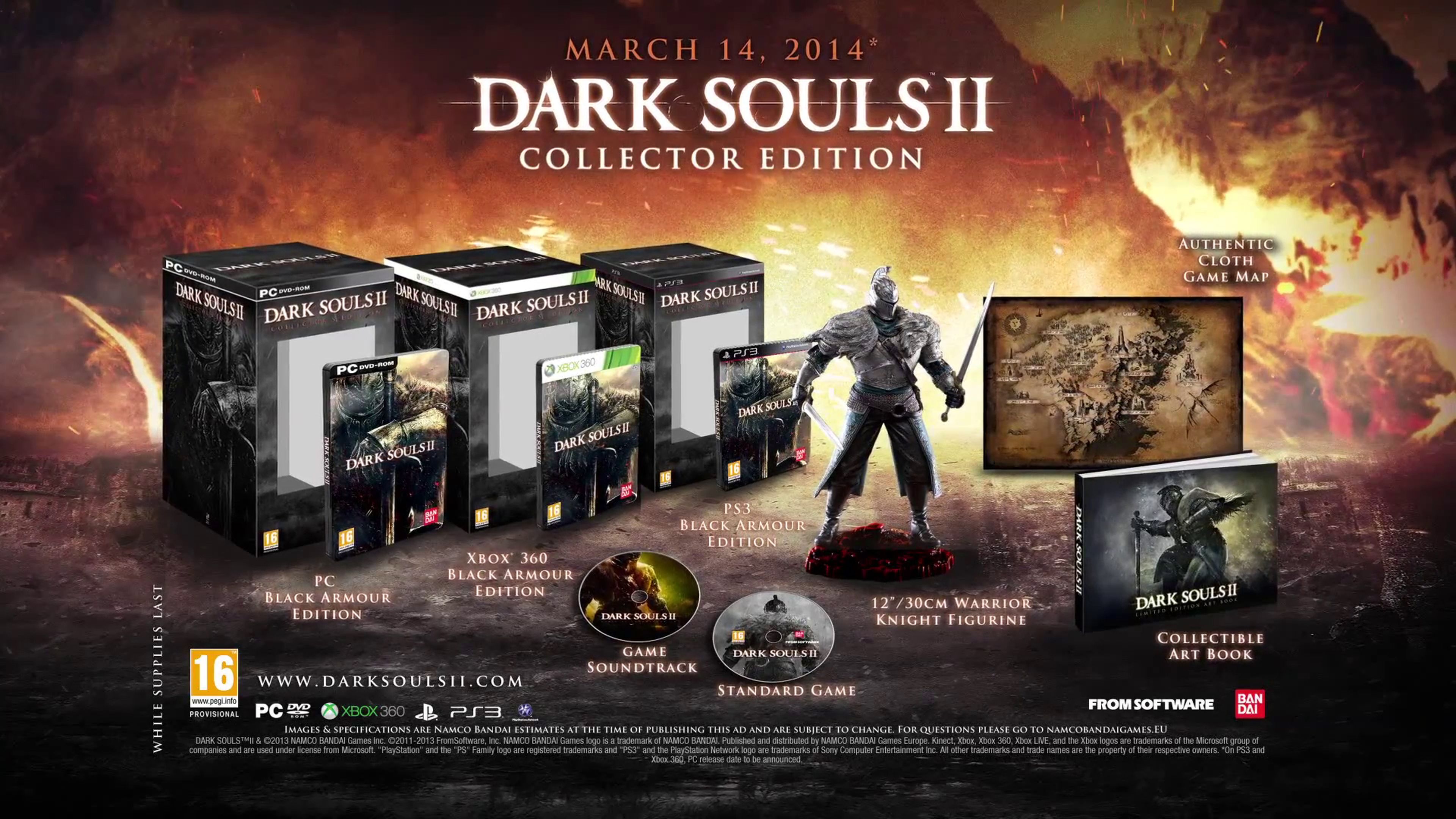 TGS 2013: Nuevos detalles de Dark Souls II
