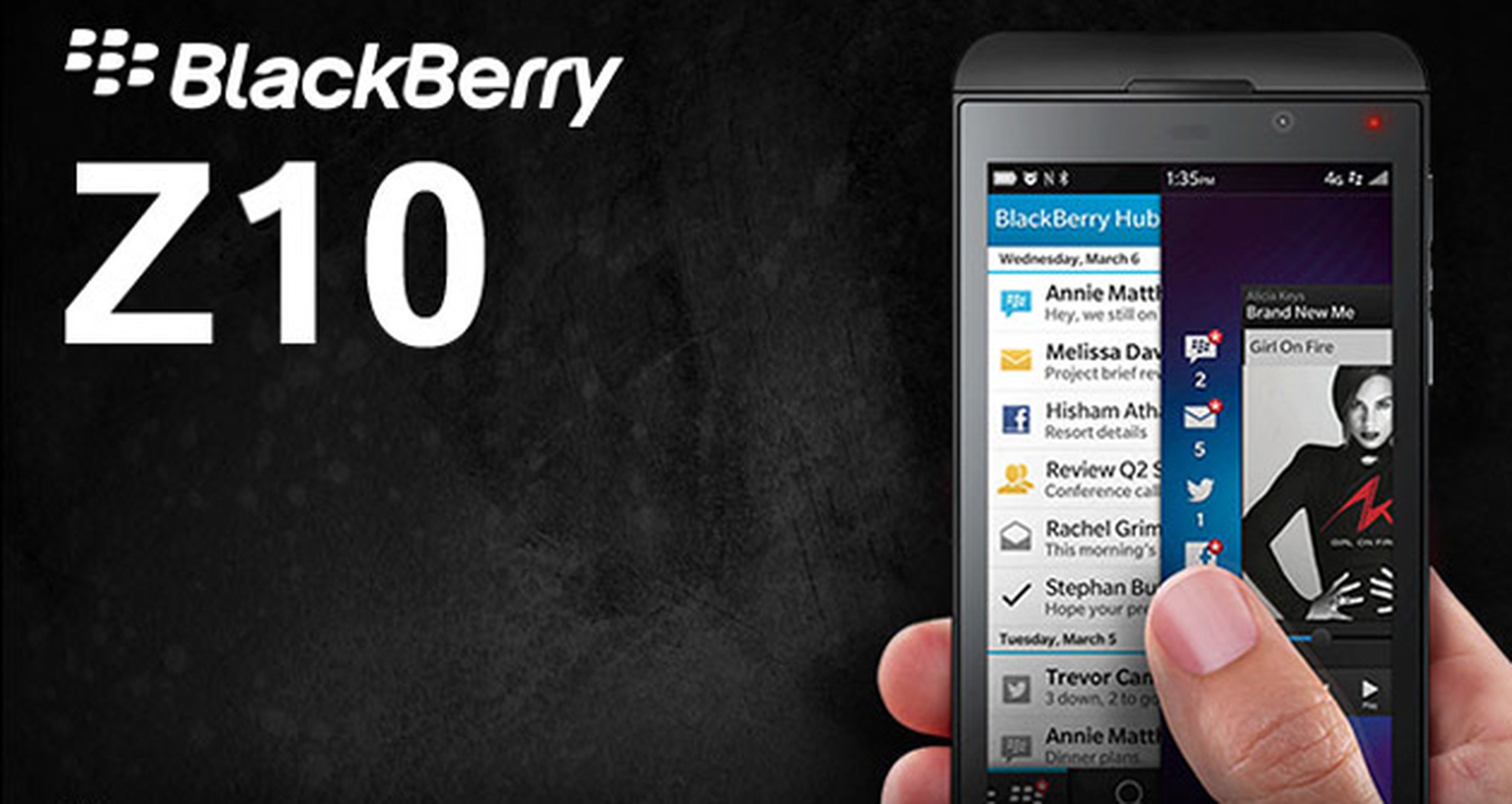 BlackBerry Z10: nacida para jugar