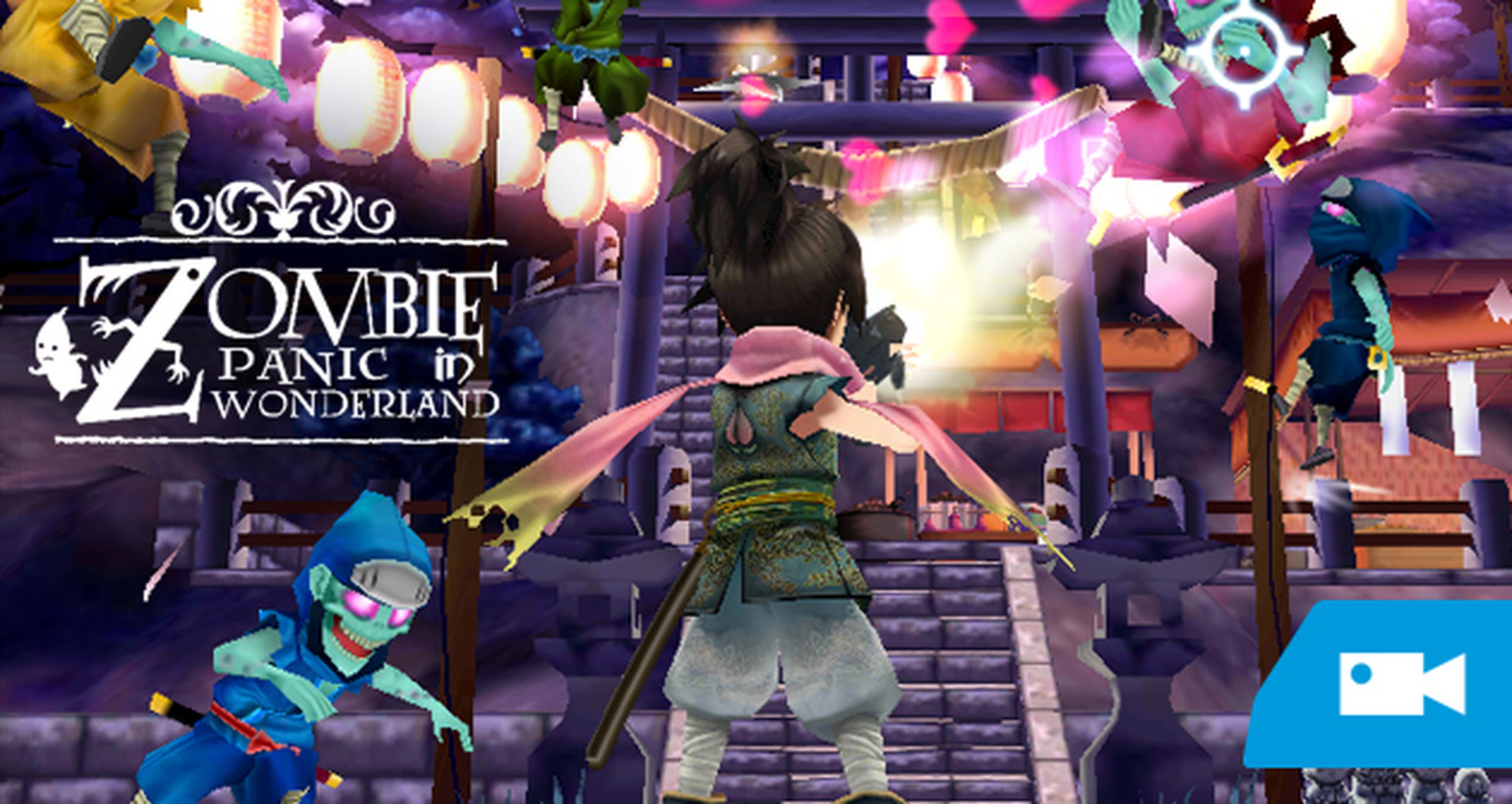 Así se mueve Zombie Panic in Wonderland en 3DS
