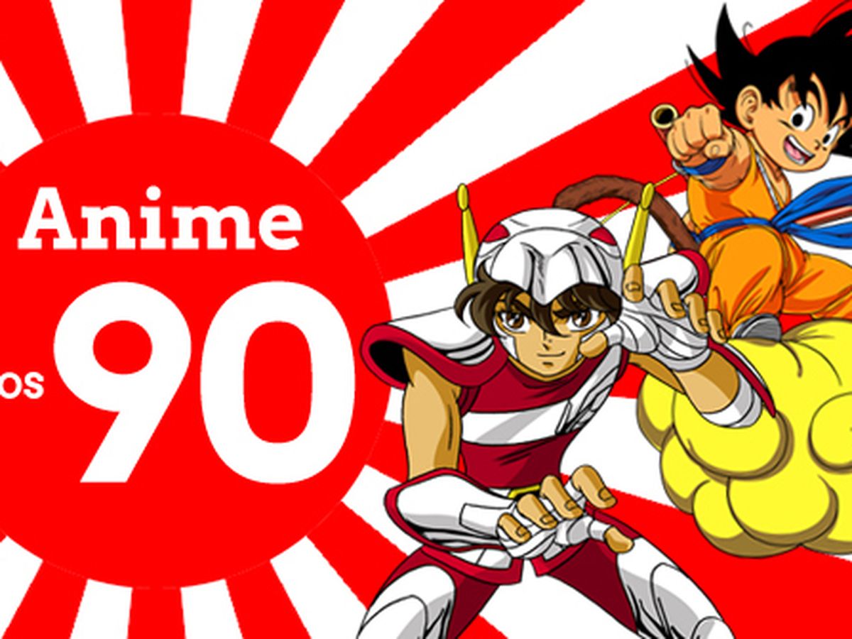 Los animes de la década de los 90