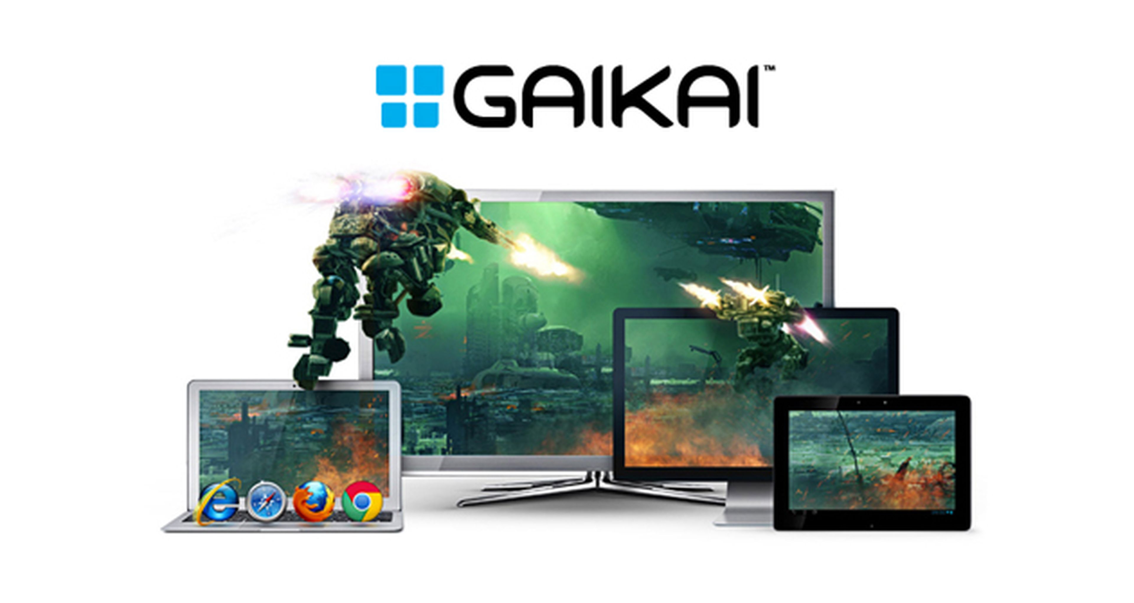 Gaikai podría transmitir los juegos a diferentes dispositivos
