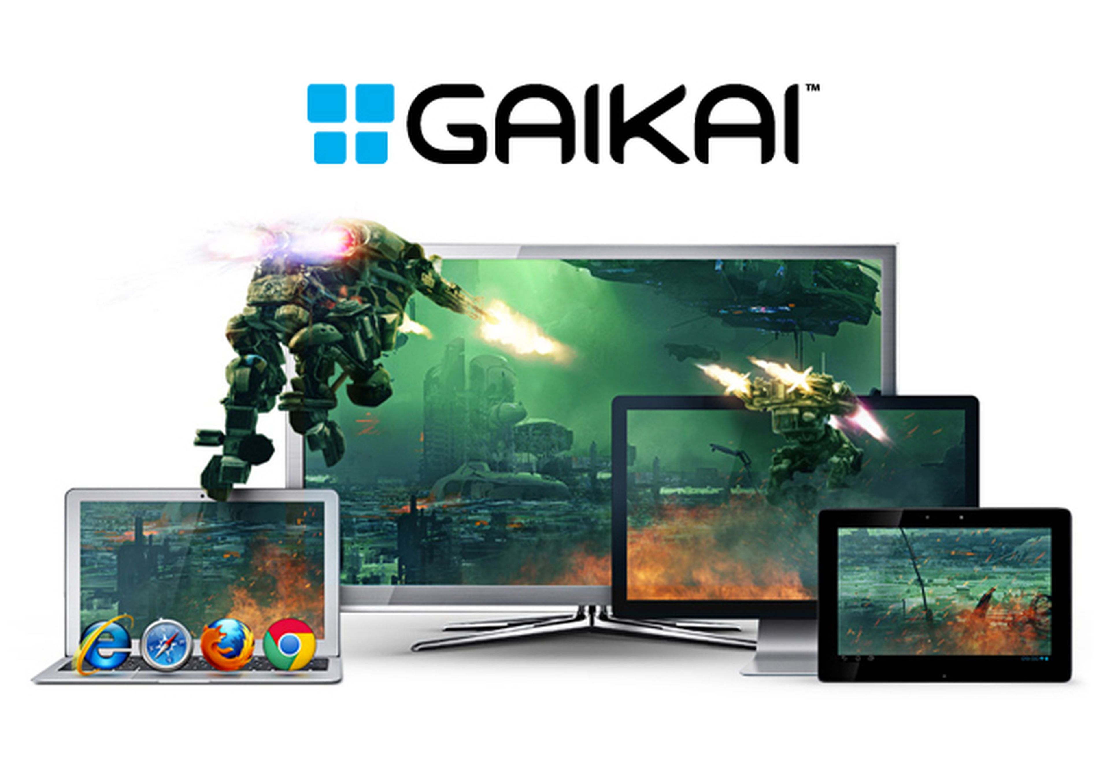 Gaikai podría transmitir los juegos a diferentes dispositivos