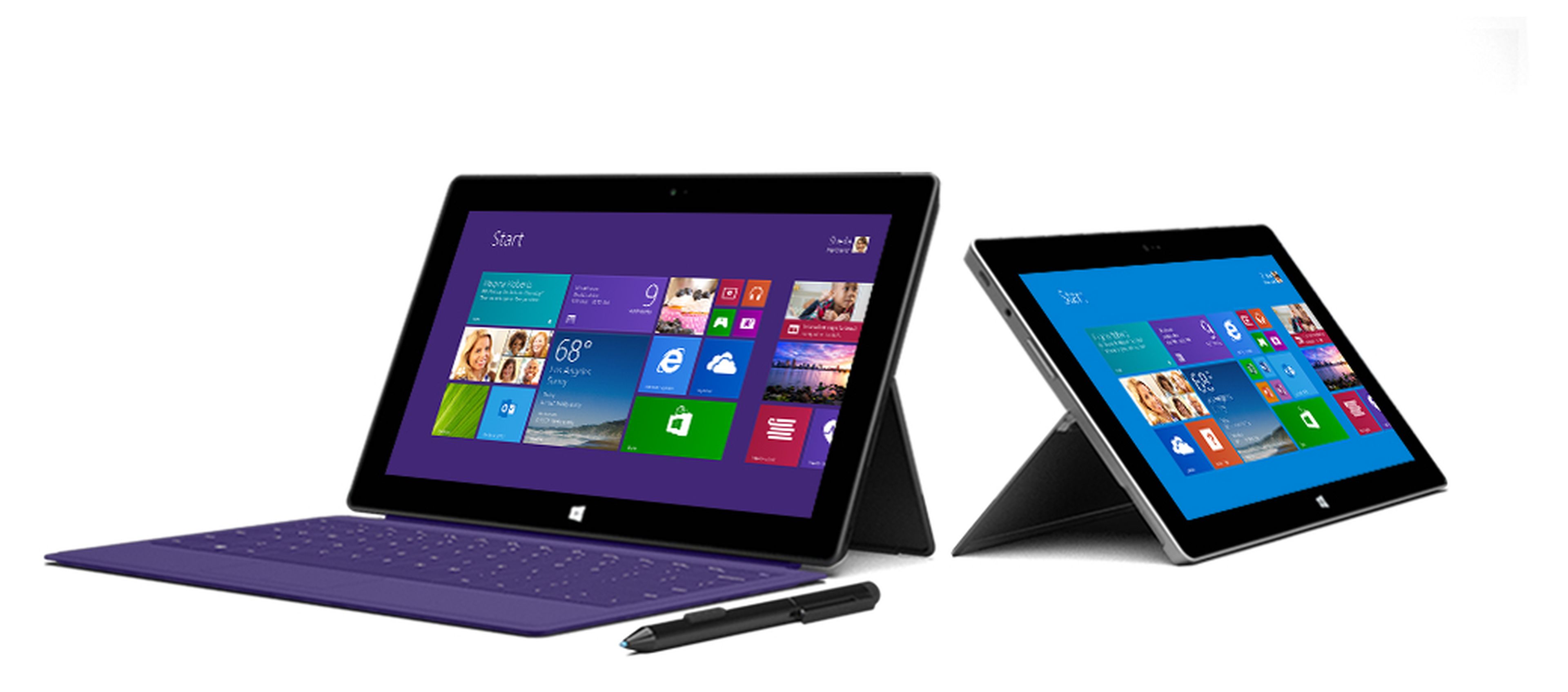 Microsoft presenta la 2ª generación de tabletas Surface