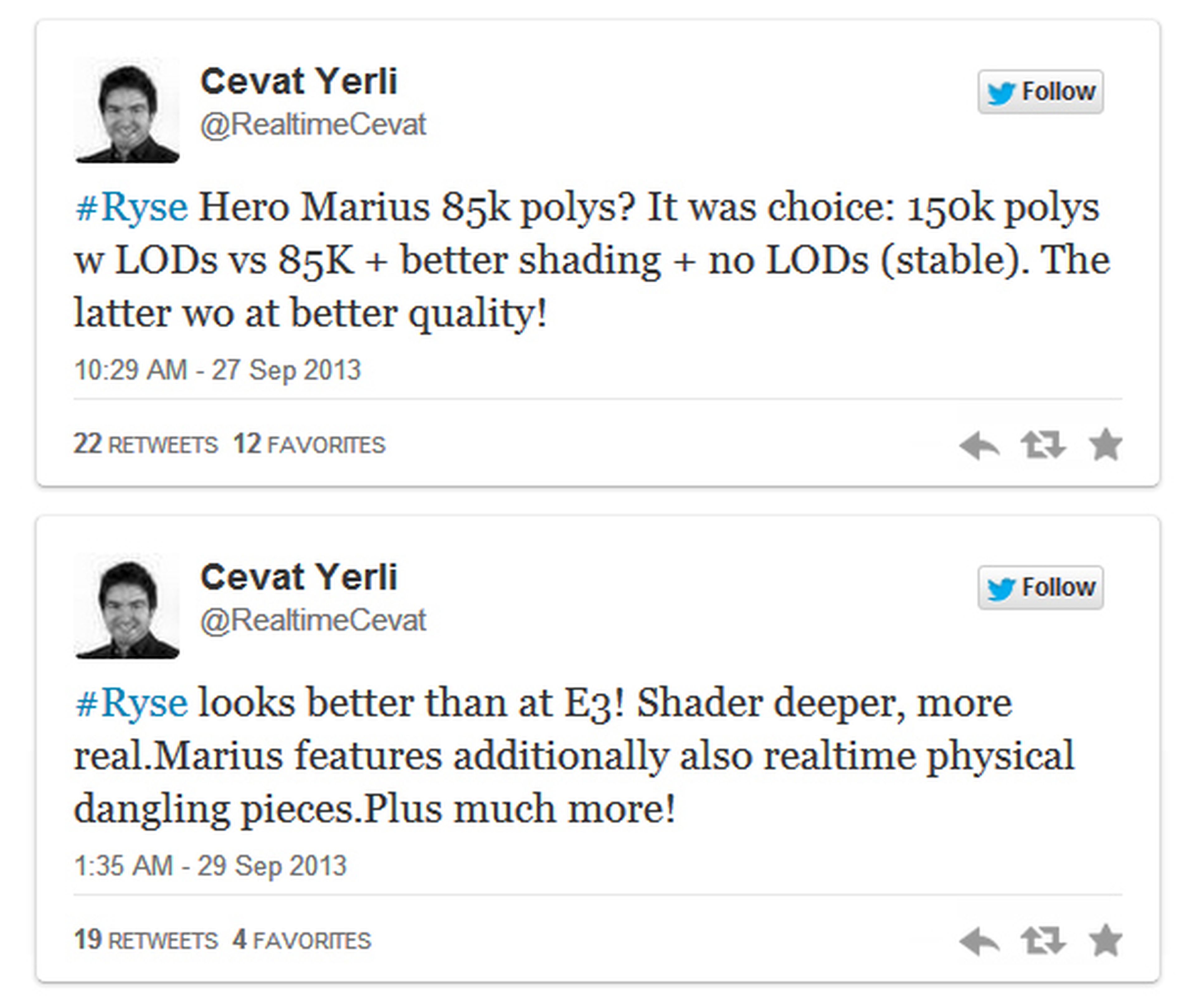 Crytek y los 'recortes gráficos' de Ryse Son of Rome