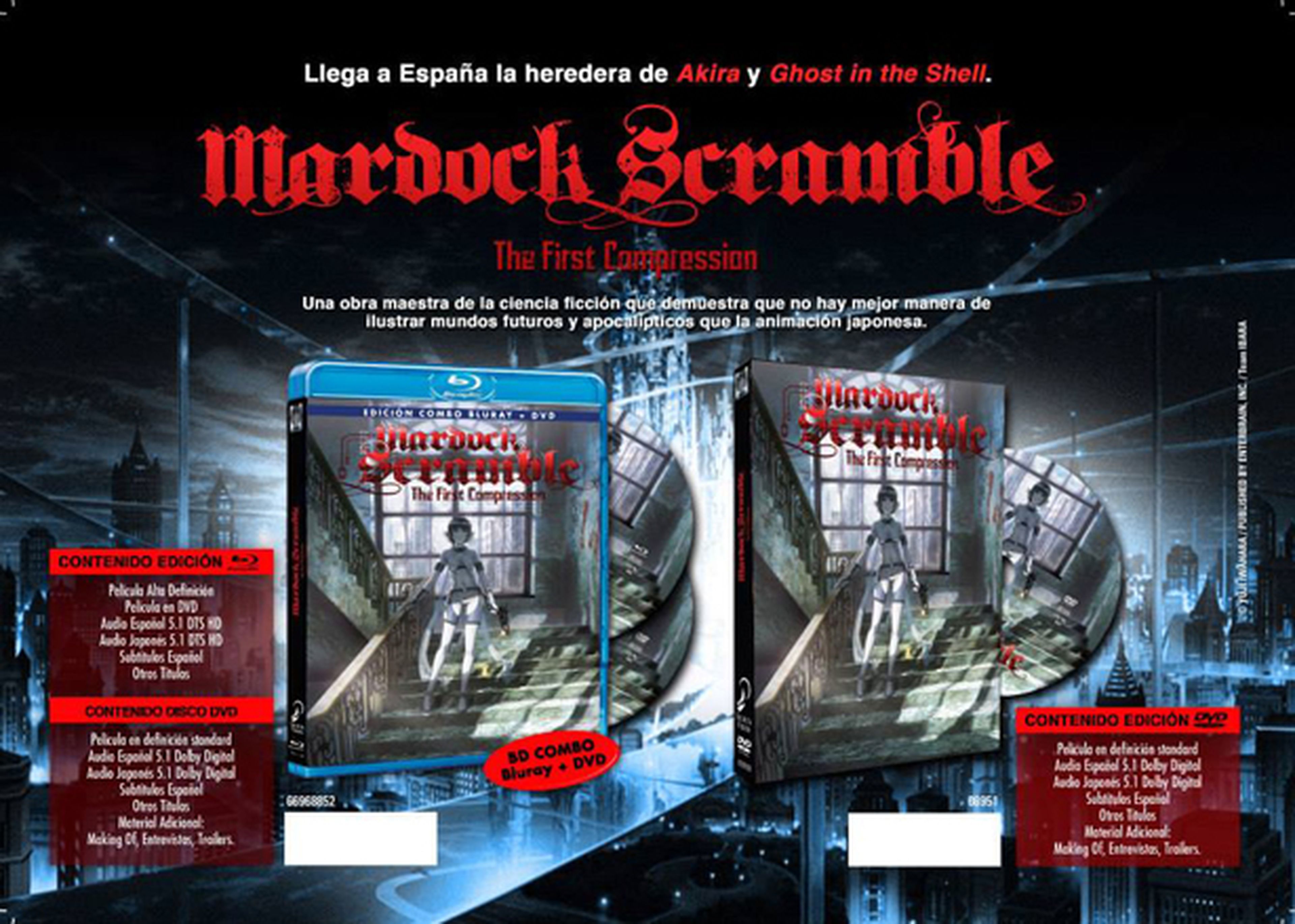 En noviembre llega el primer film de Mardock Scramble