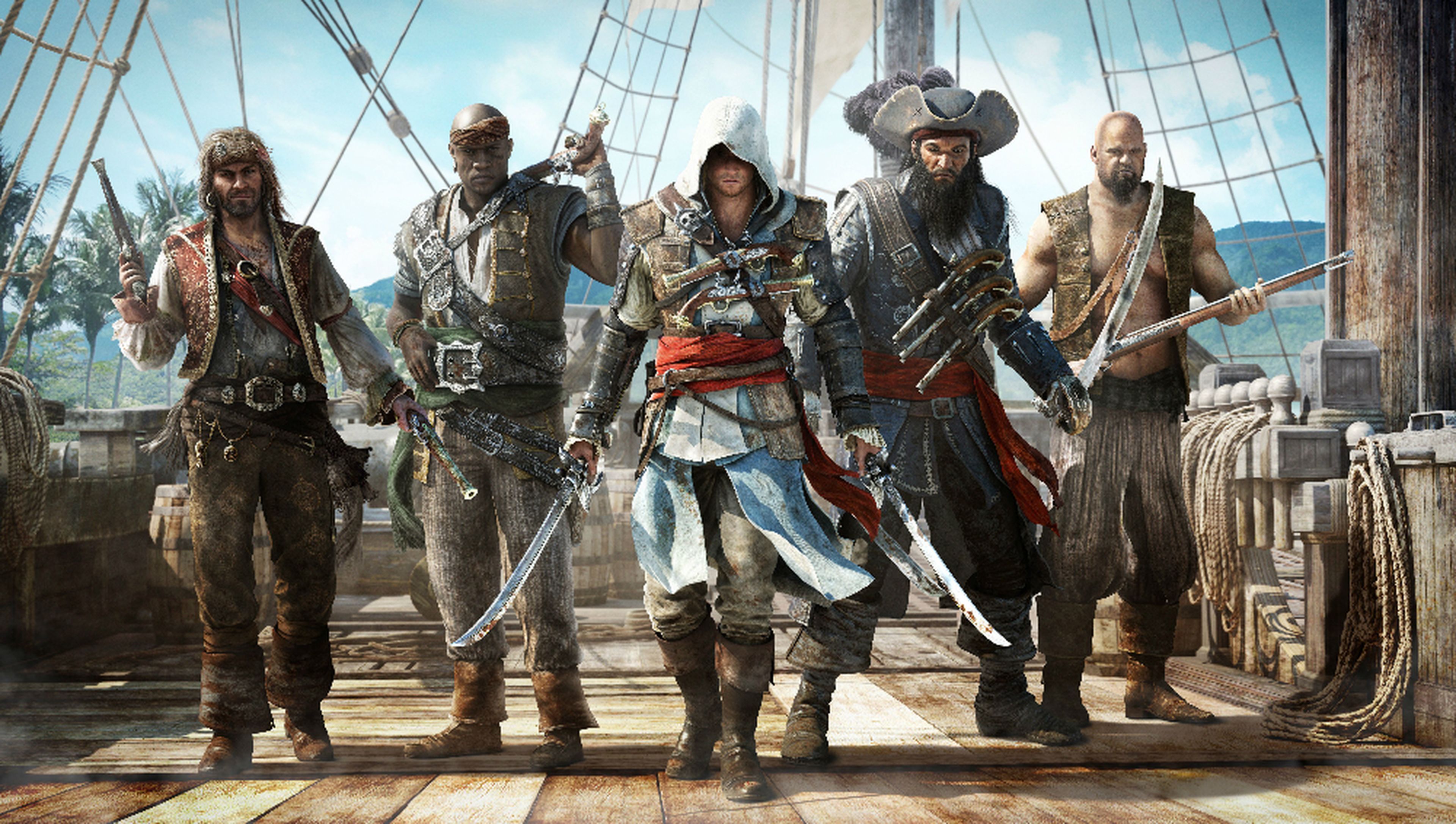 Assassins Creed IV: Black Flag durará 50 horas como mínimo