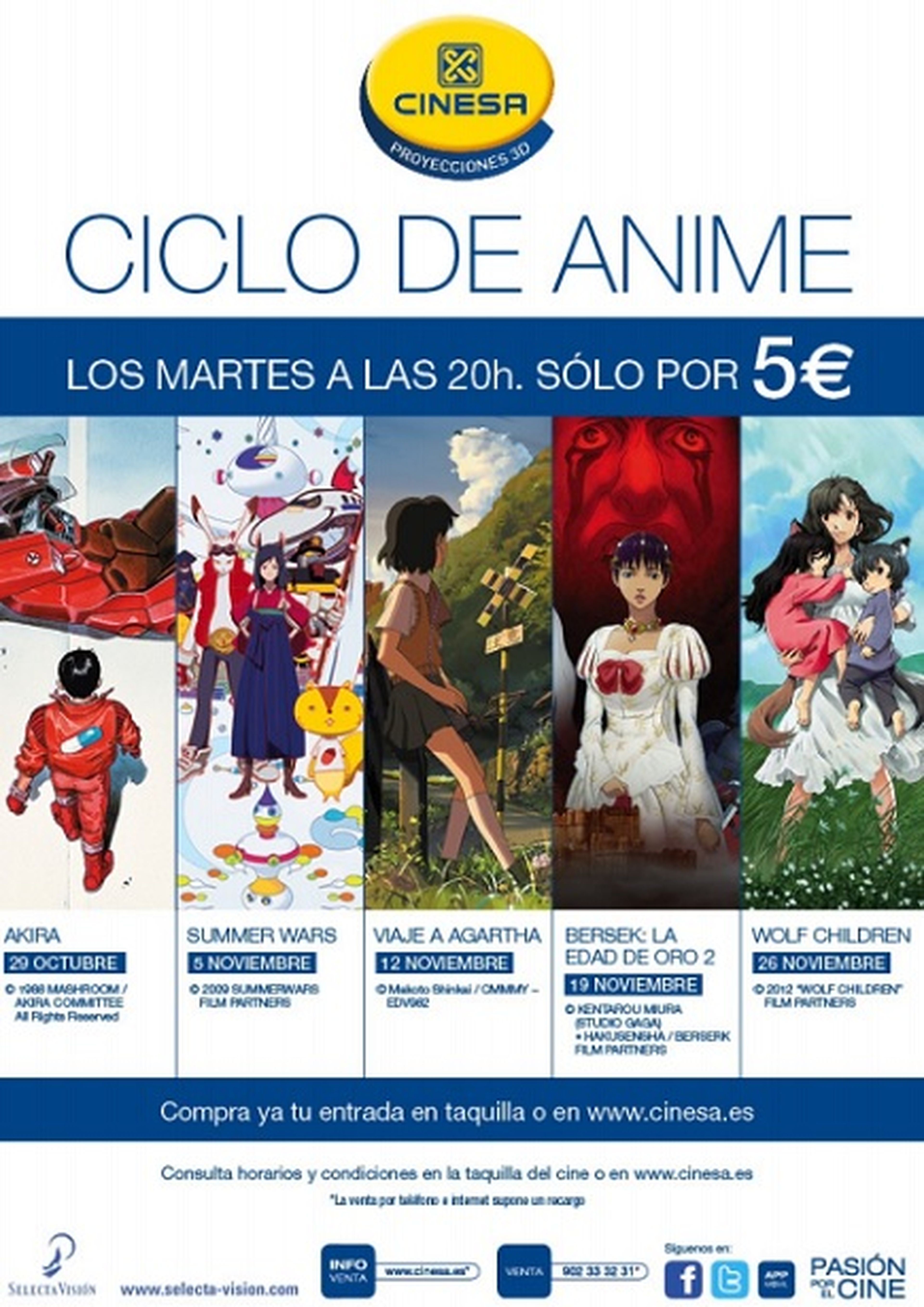 Ciclo anime en Madrid