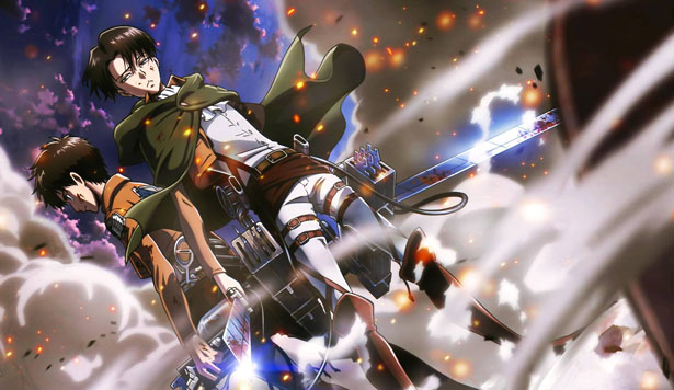 Ataque a los Titanes arrasa en los premios Newtype