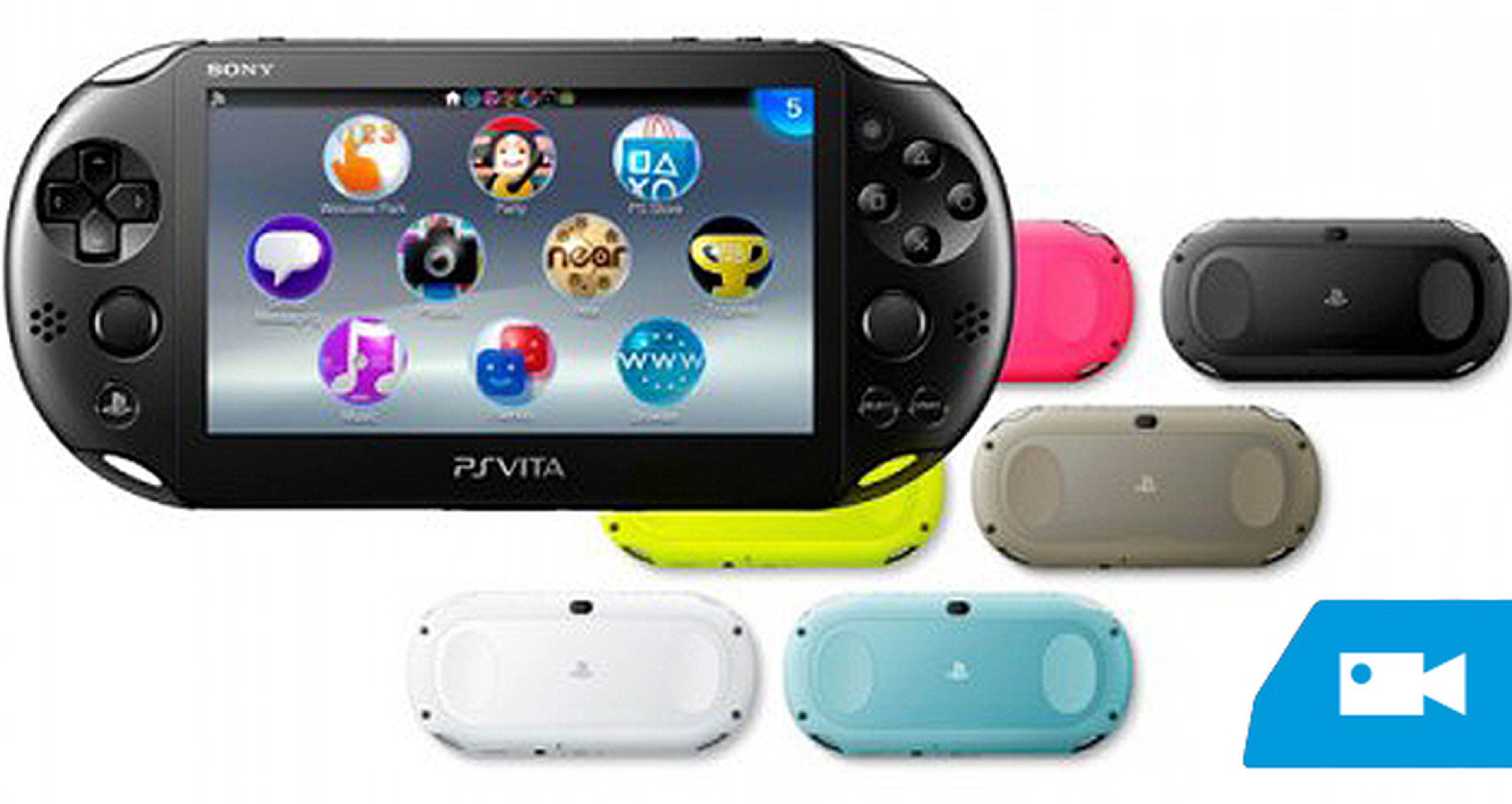 Comparativa de PS Vita 2000 y el modelo original