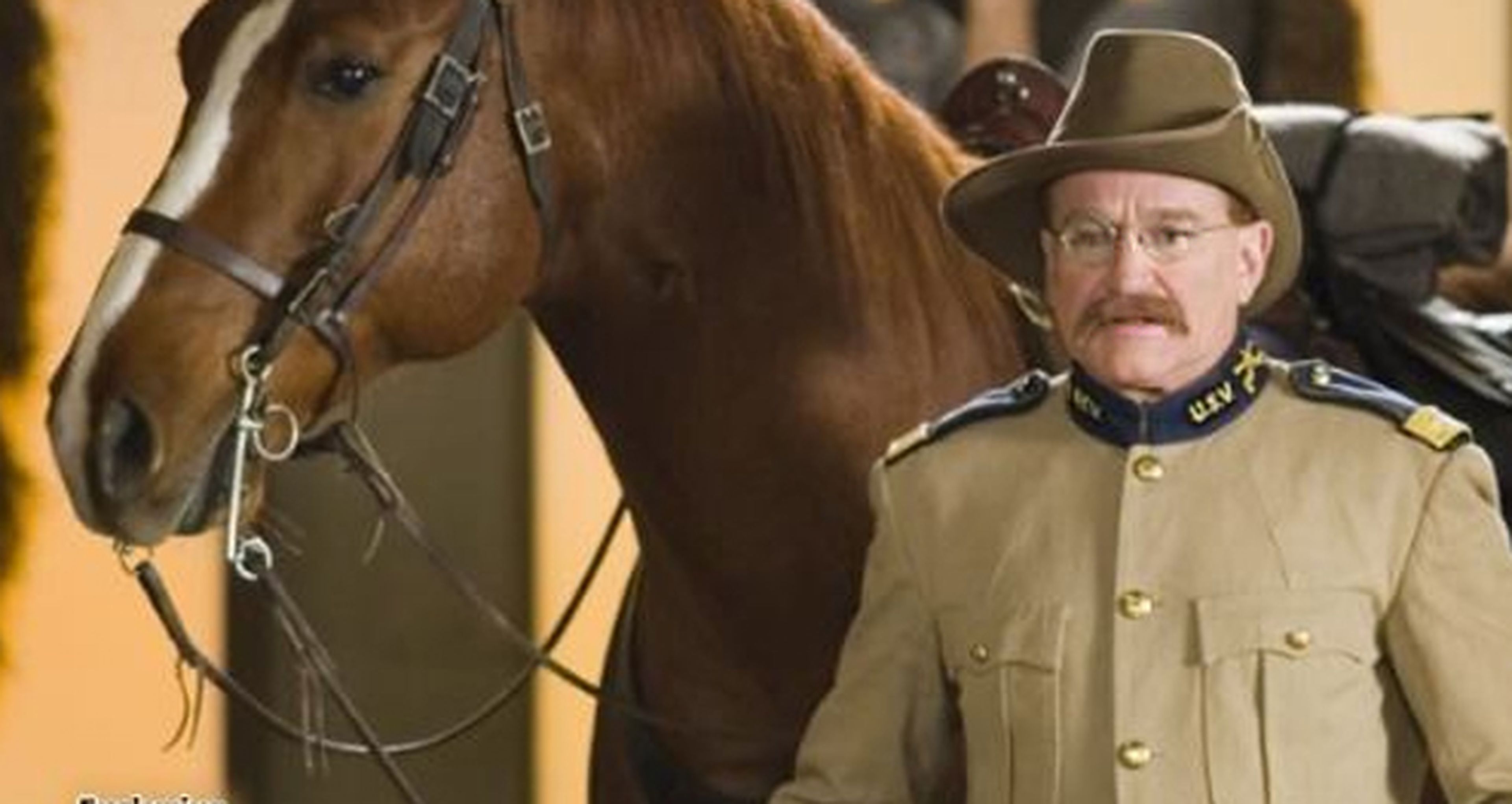 Robin Williams, ¿Roosevelt en Noche en el museo 3?
