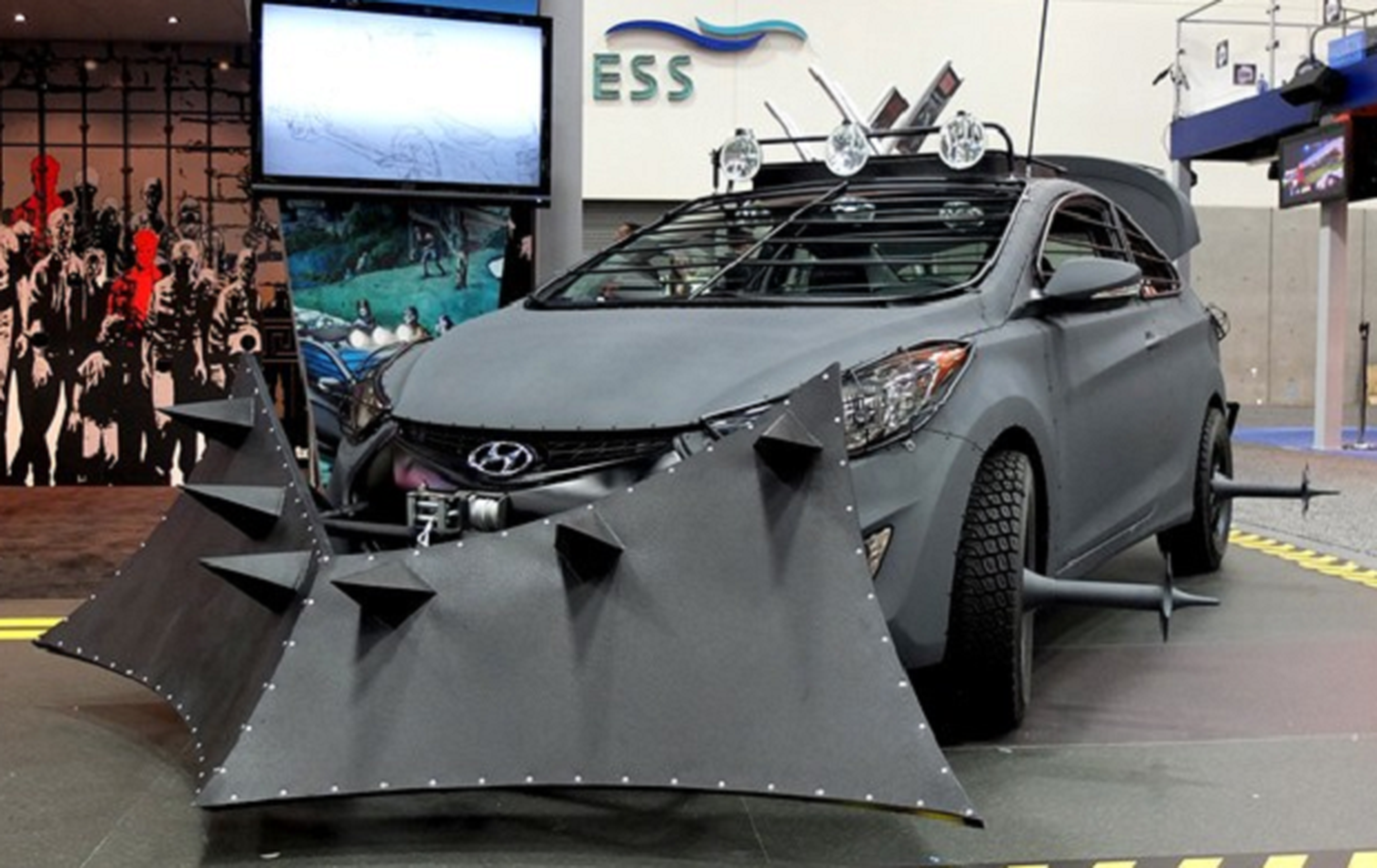 Hyundai lanza el coche anti zombies