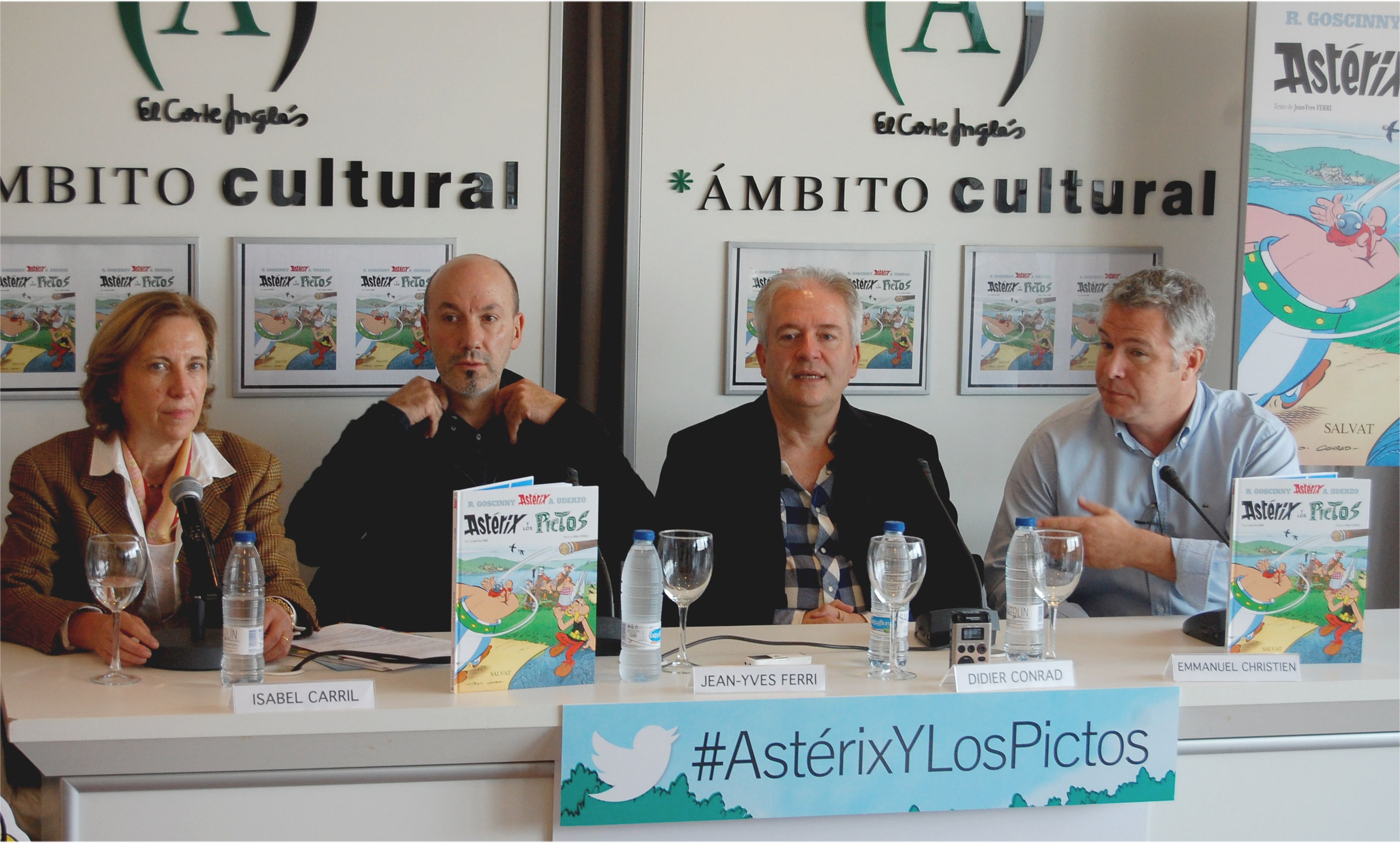 Presentación en Madrid de Asterix y los Pictos