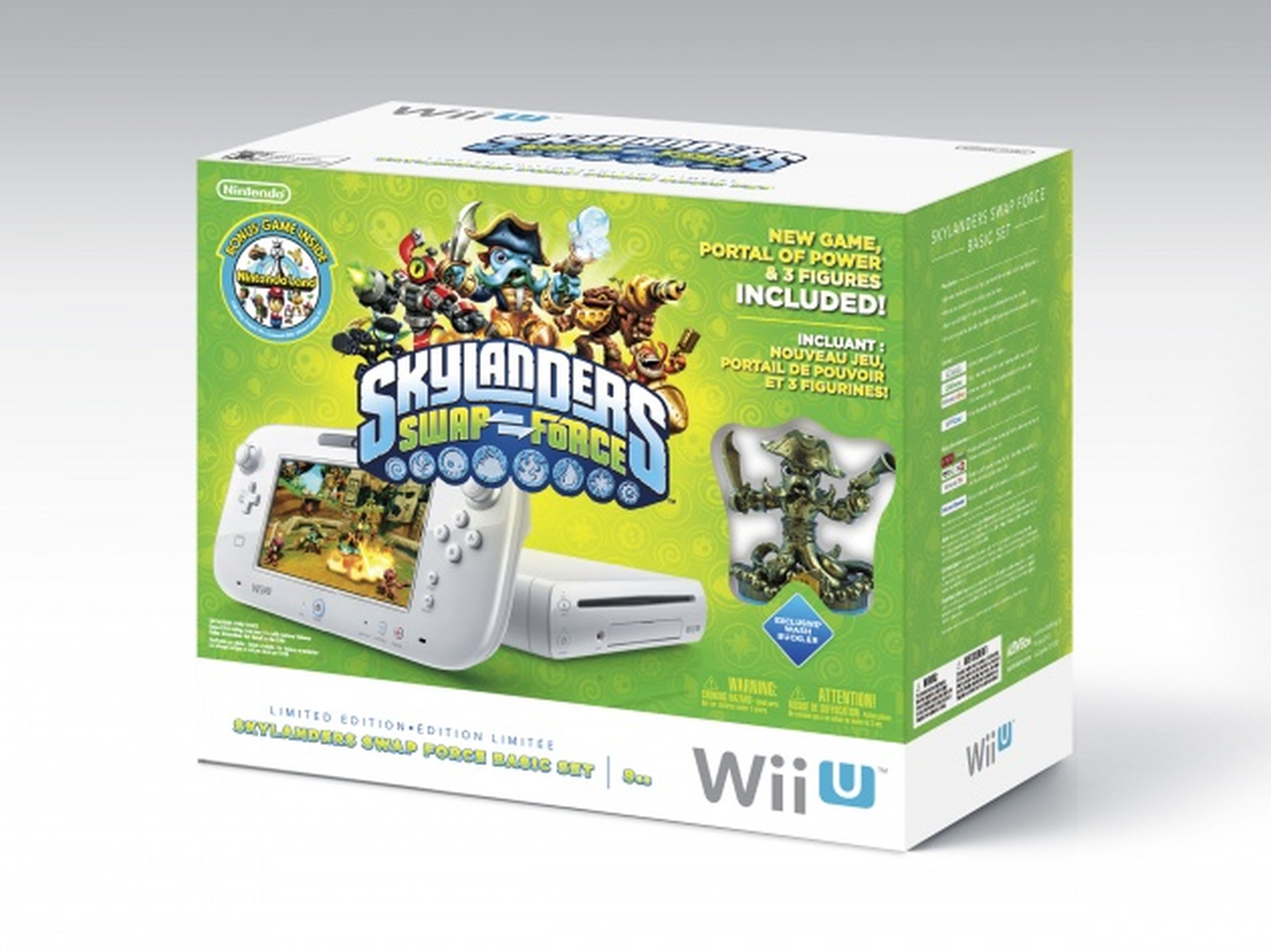 Pack de Wii U con Swap Force y Nintendo Land