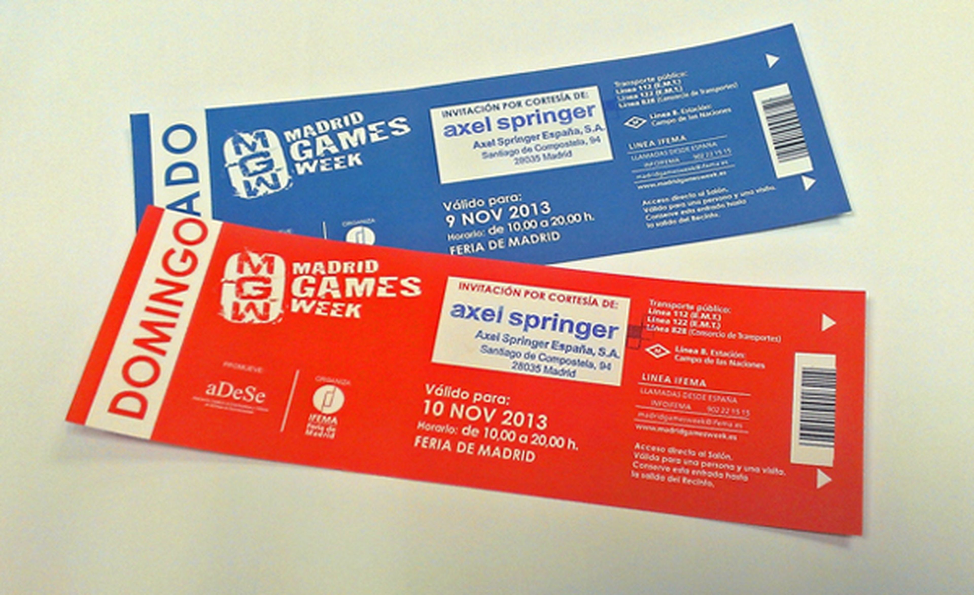 Concurso Madrid Games Week: ¡Sorteamos 15 entradas dobles!