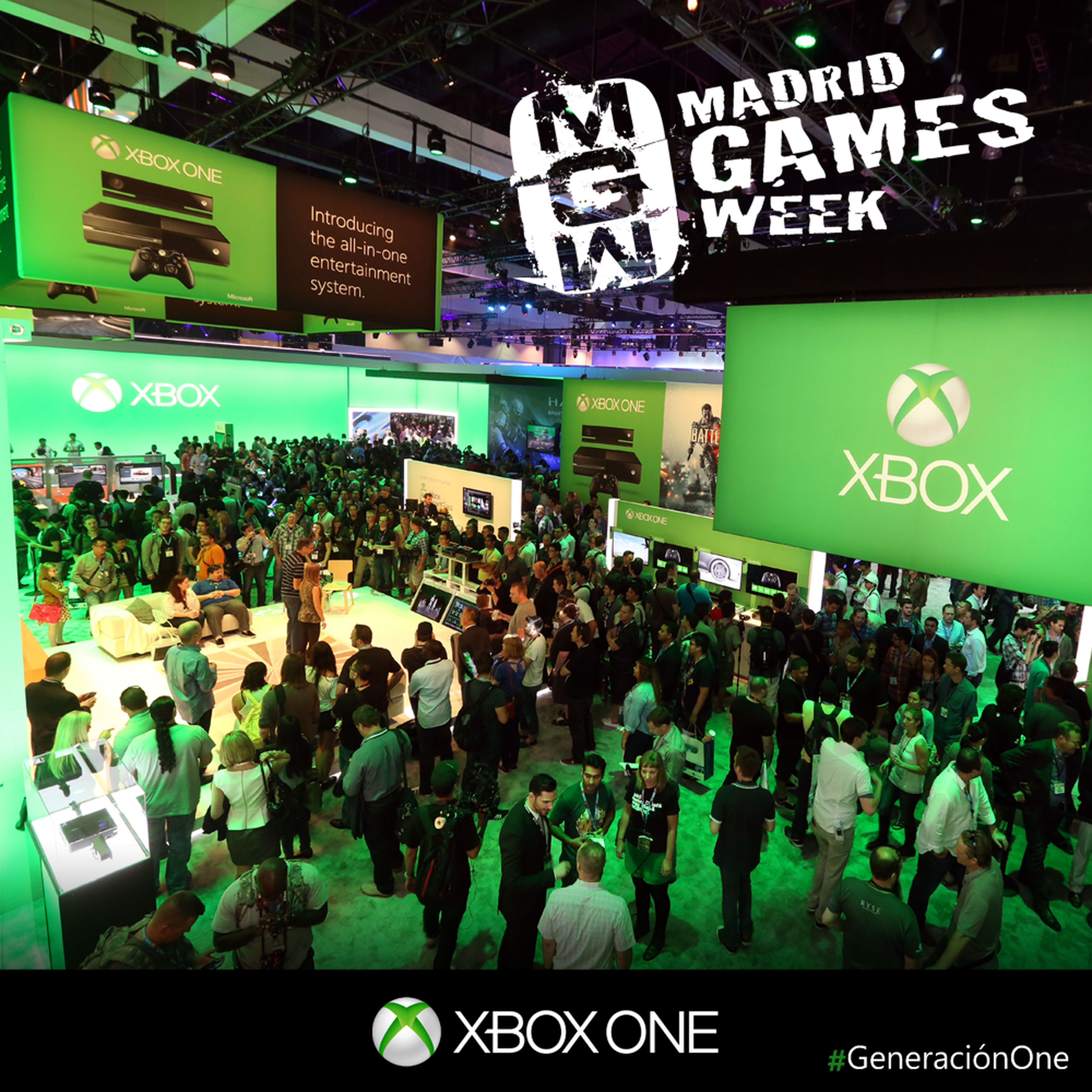Concurso Xbox One en Madrid Games Week