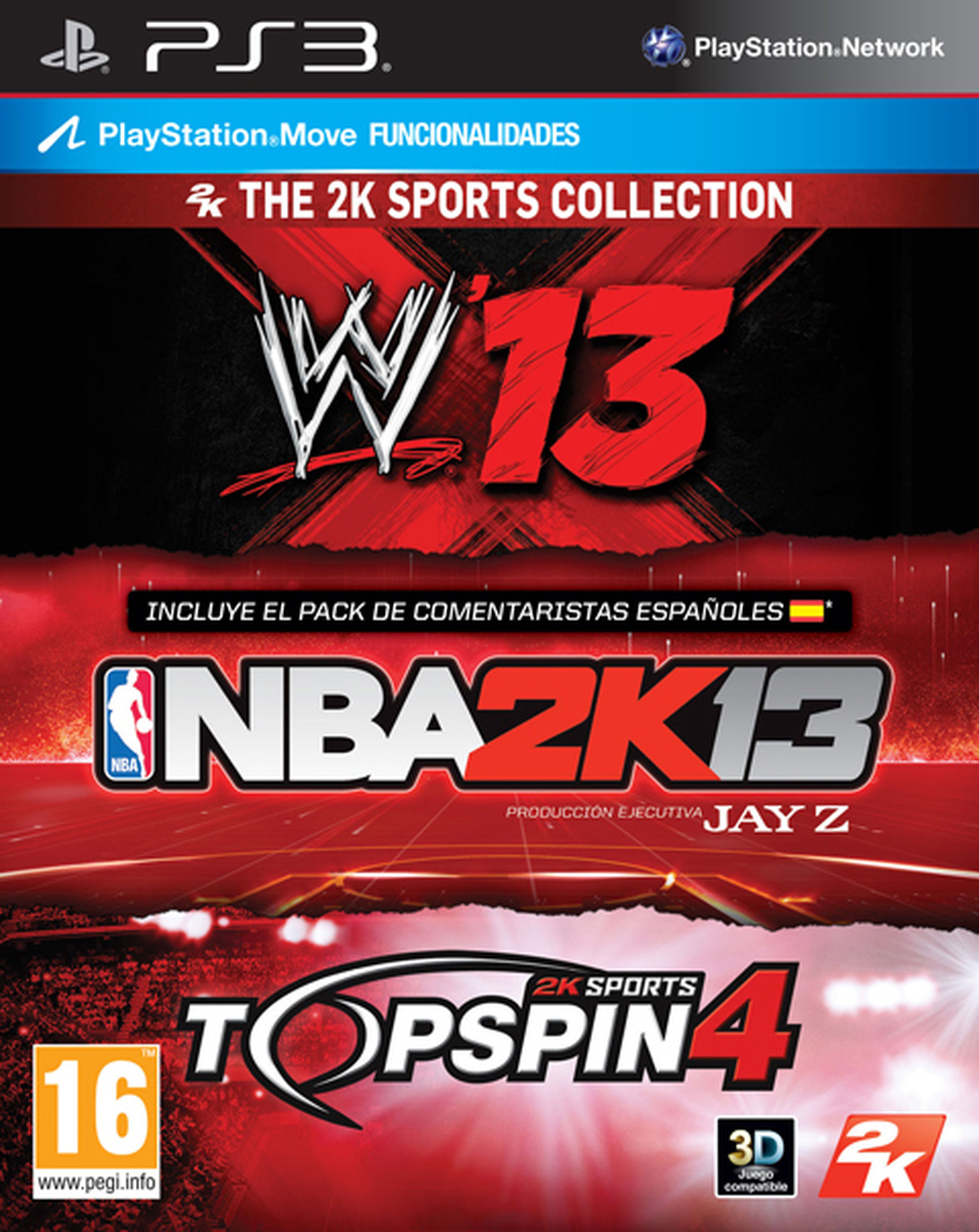 2K presenta 2K Sports Collection para PS3 y Xbox 360