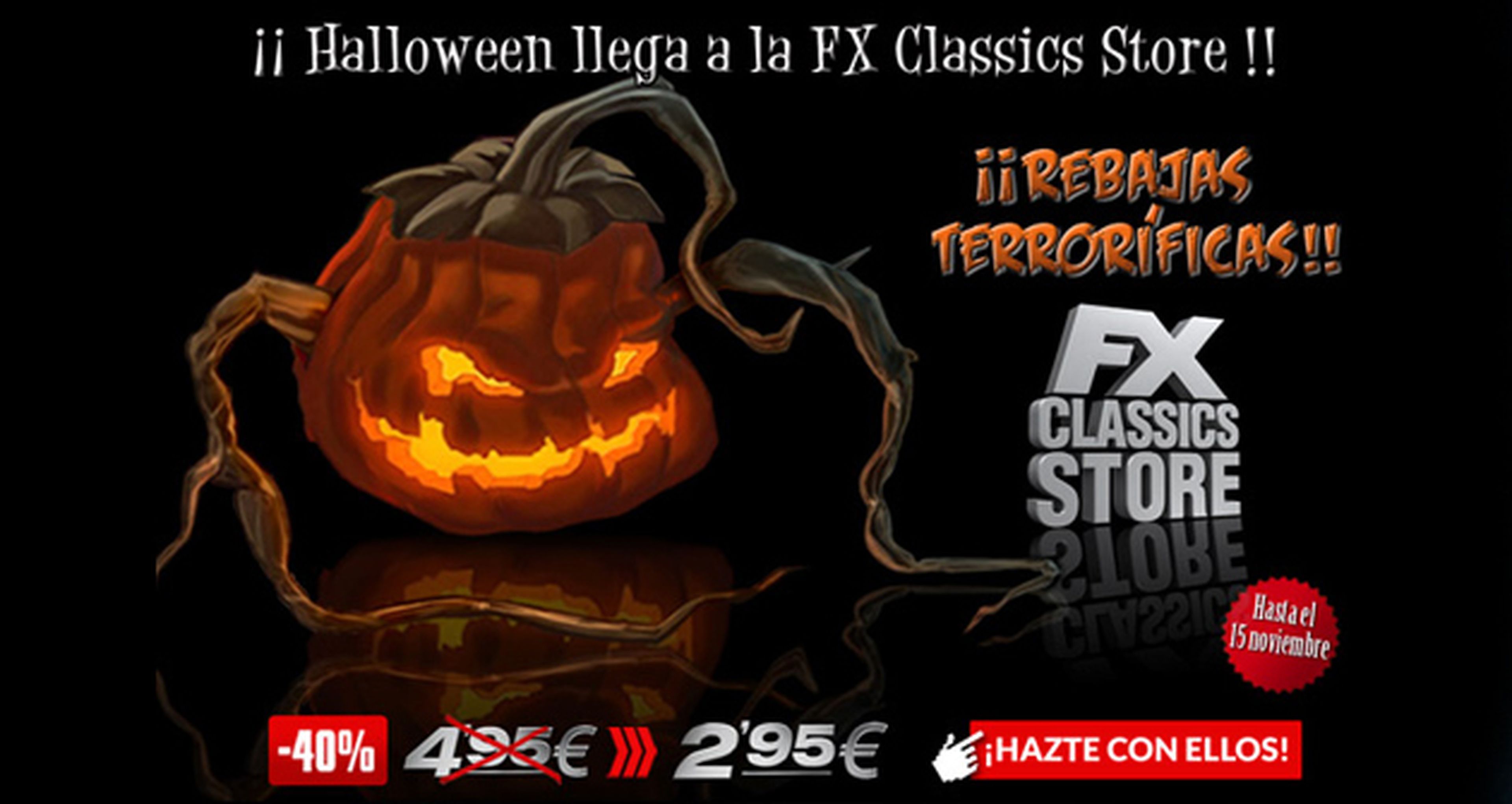 Rebajas Halloween de juegos clásicos de FX Interactive