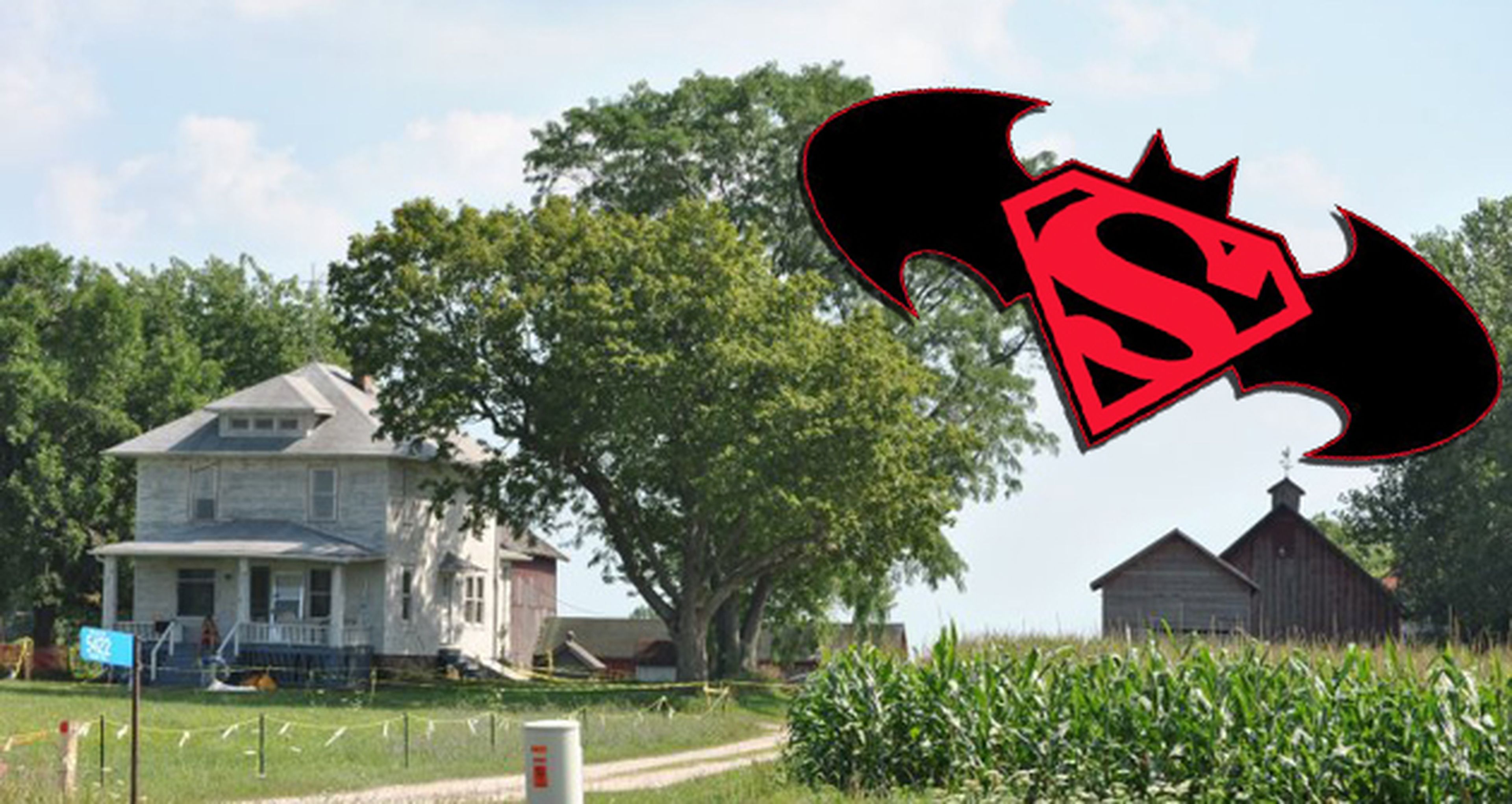 ¿La granja de los Kent en Superman vs. Batman?