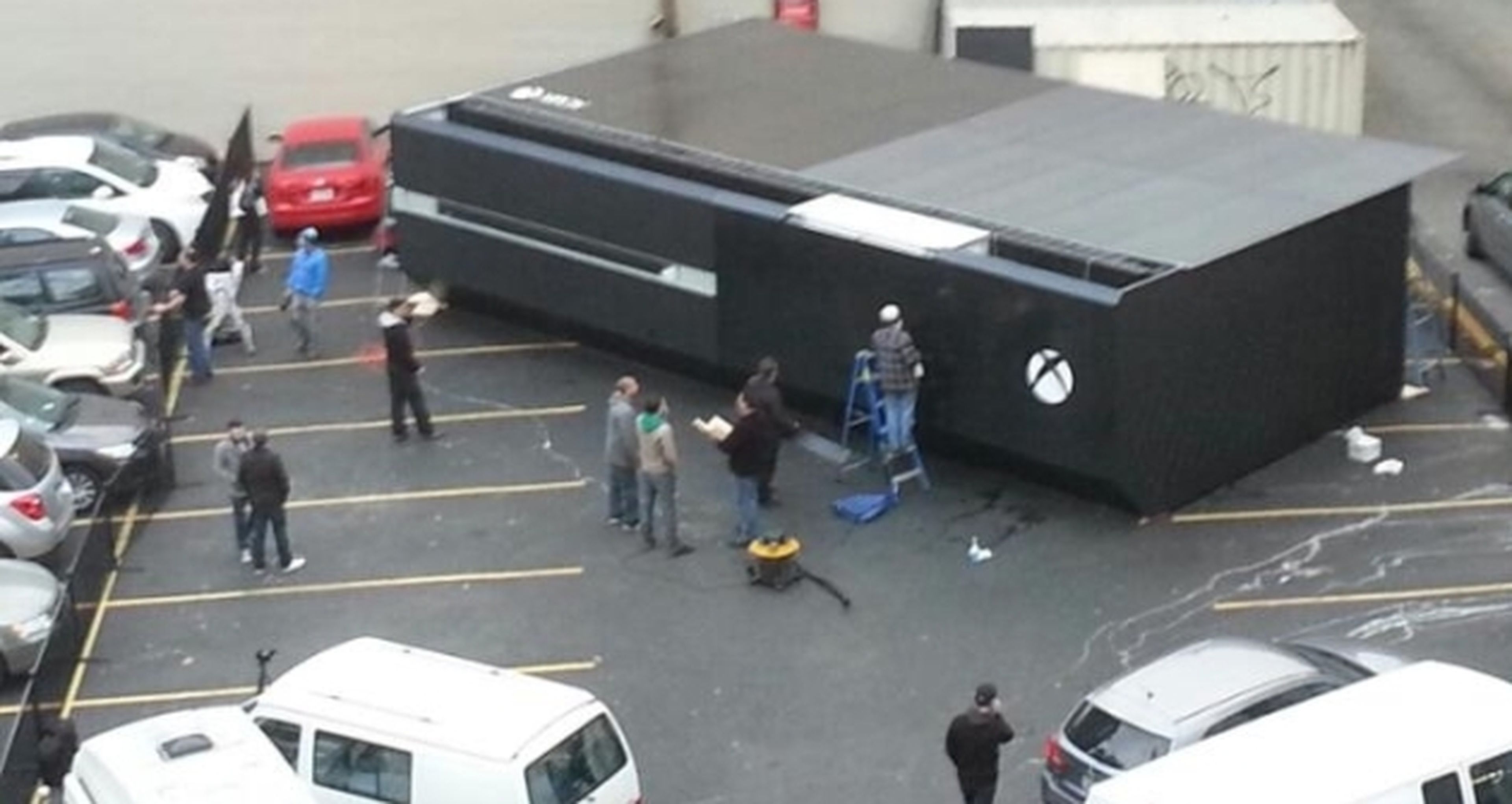 Microsoft coloca una Xbox One gigante en Vancouver